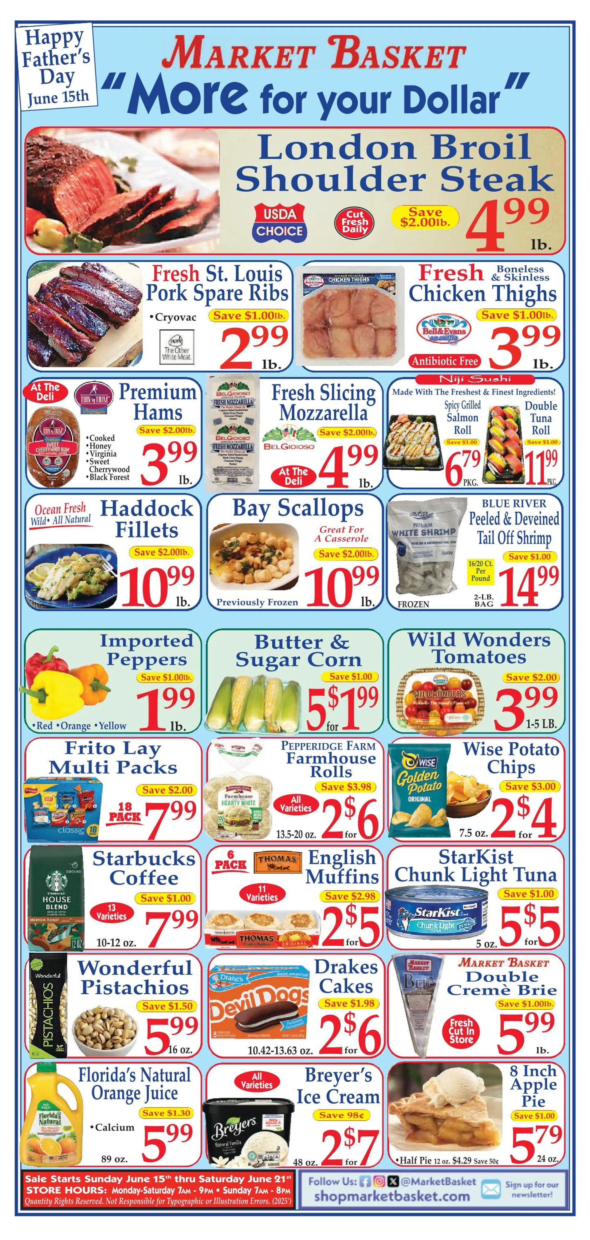 Weekly ad Market Basket Deals from June 18 to June 21 2025 - Page 1