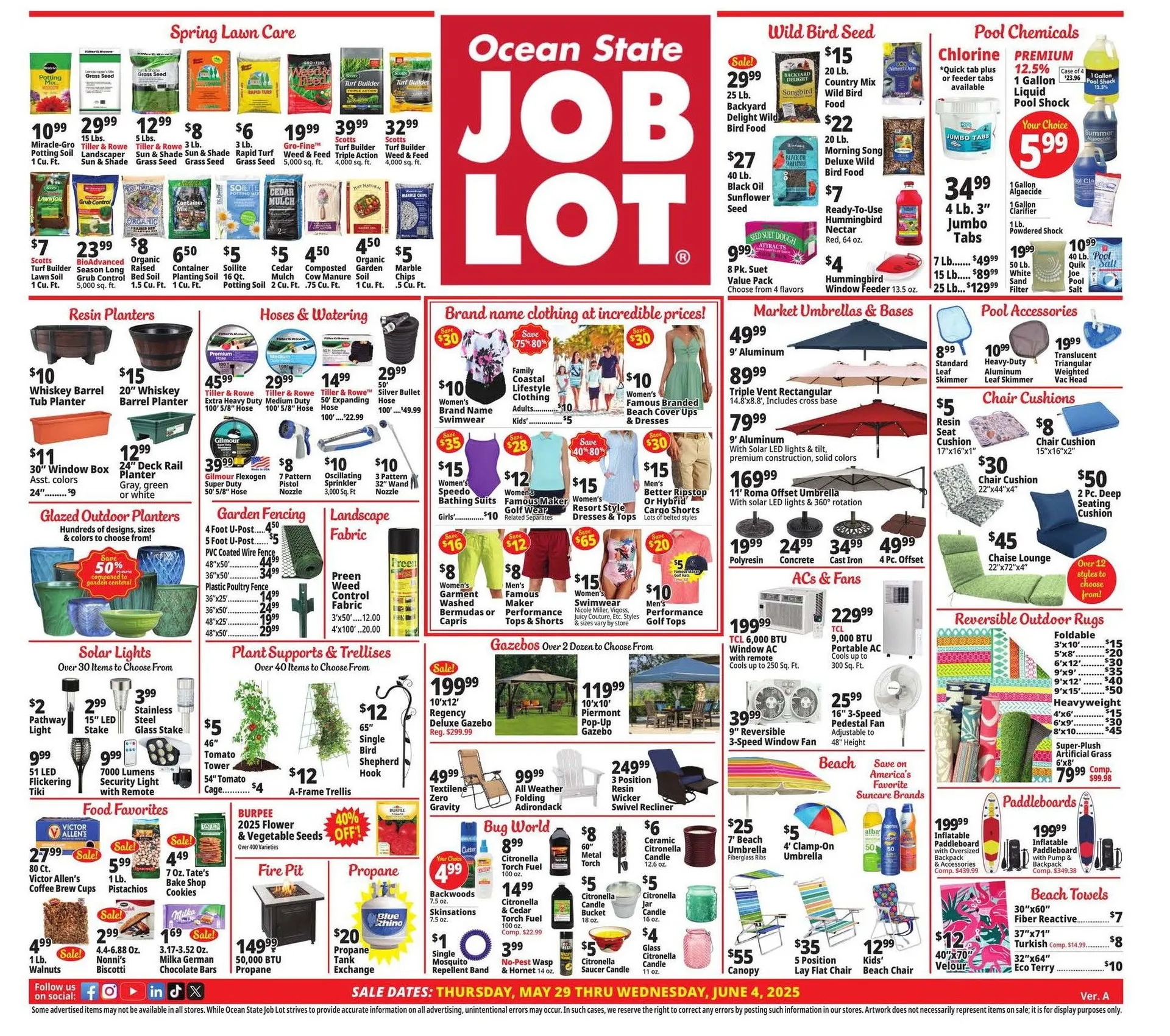 Weekly ad Ocean State Job Lot Sales from May 29 to June 4 2025 - Page 