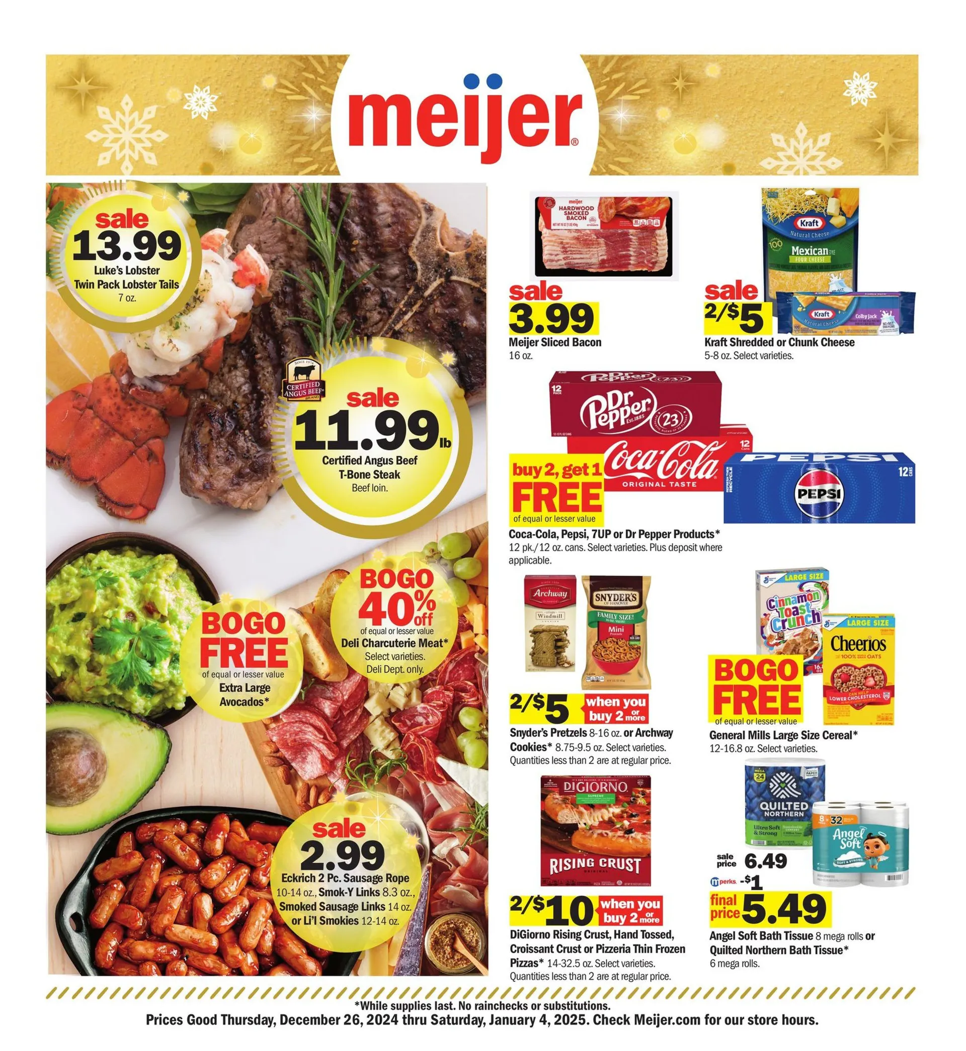 Weekly ad Meijer Deals from December 26 to January 4 2025 - Page 