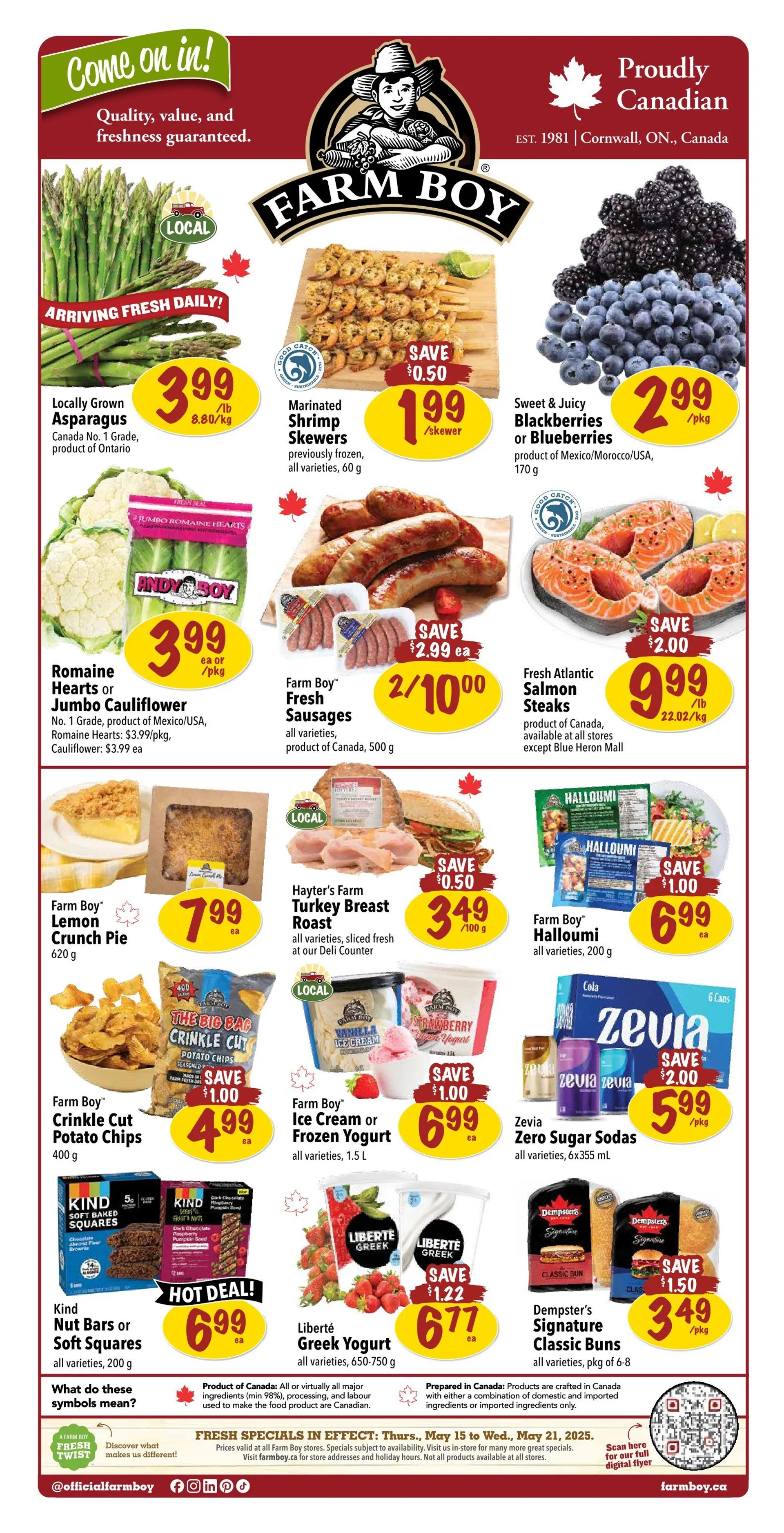 Farm Boy flyers  from May 15 to May 21 2025 - flyer page 
