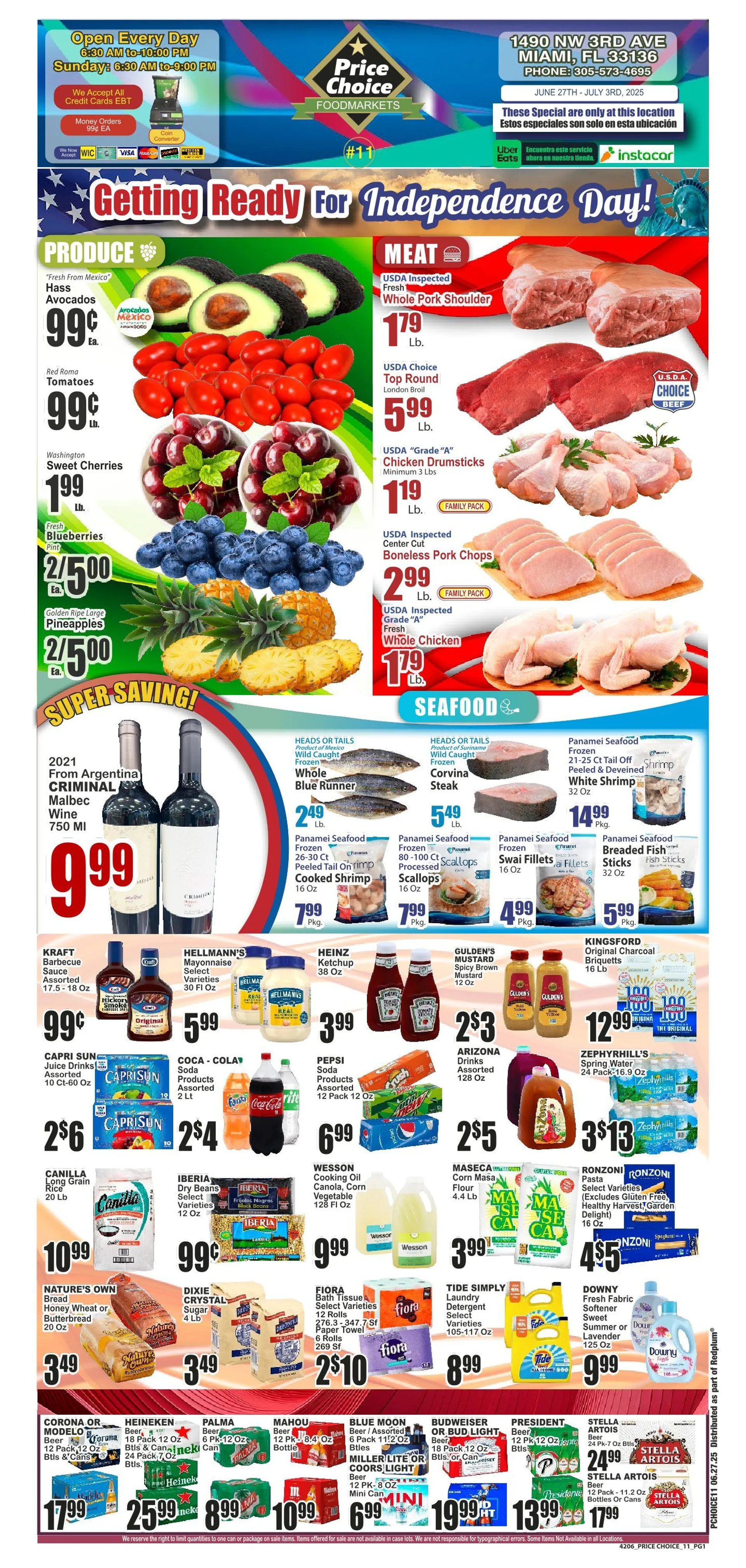 Weekly ad Key Food Deals from June 27 to July 3 2025 - Page 1