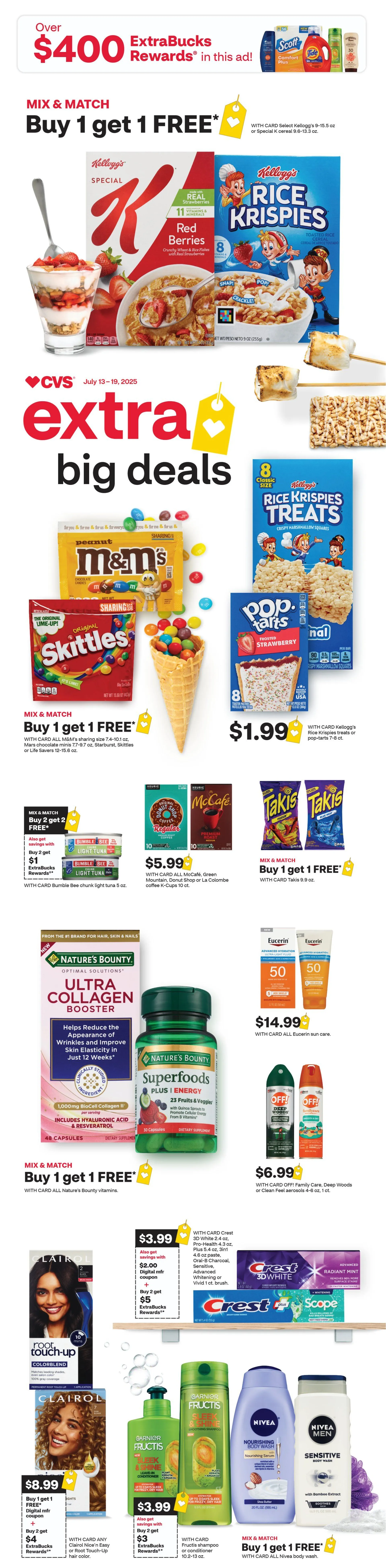 Weekly ad CVS Health weekly ads from July 13 to July 18 2025 - Page 1