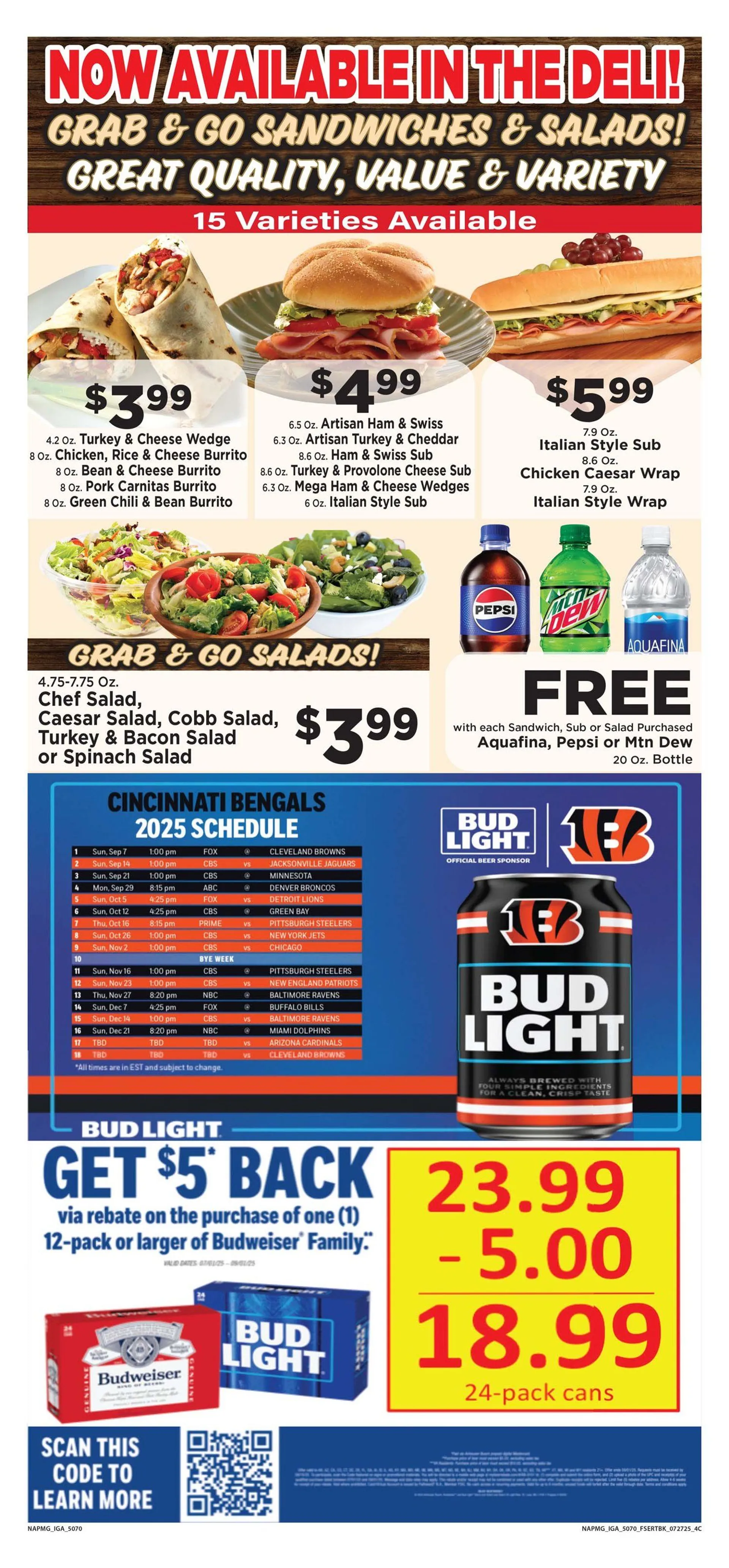 Weekly ad IGA Sales from July 28 to August 3 2025 - Page 1