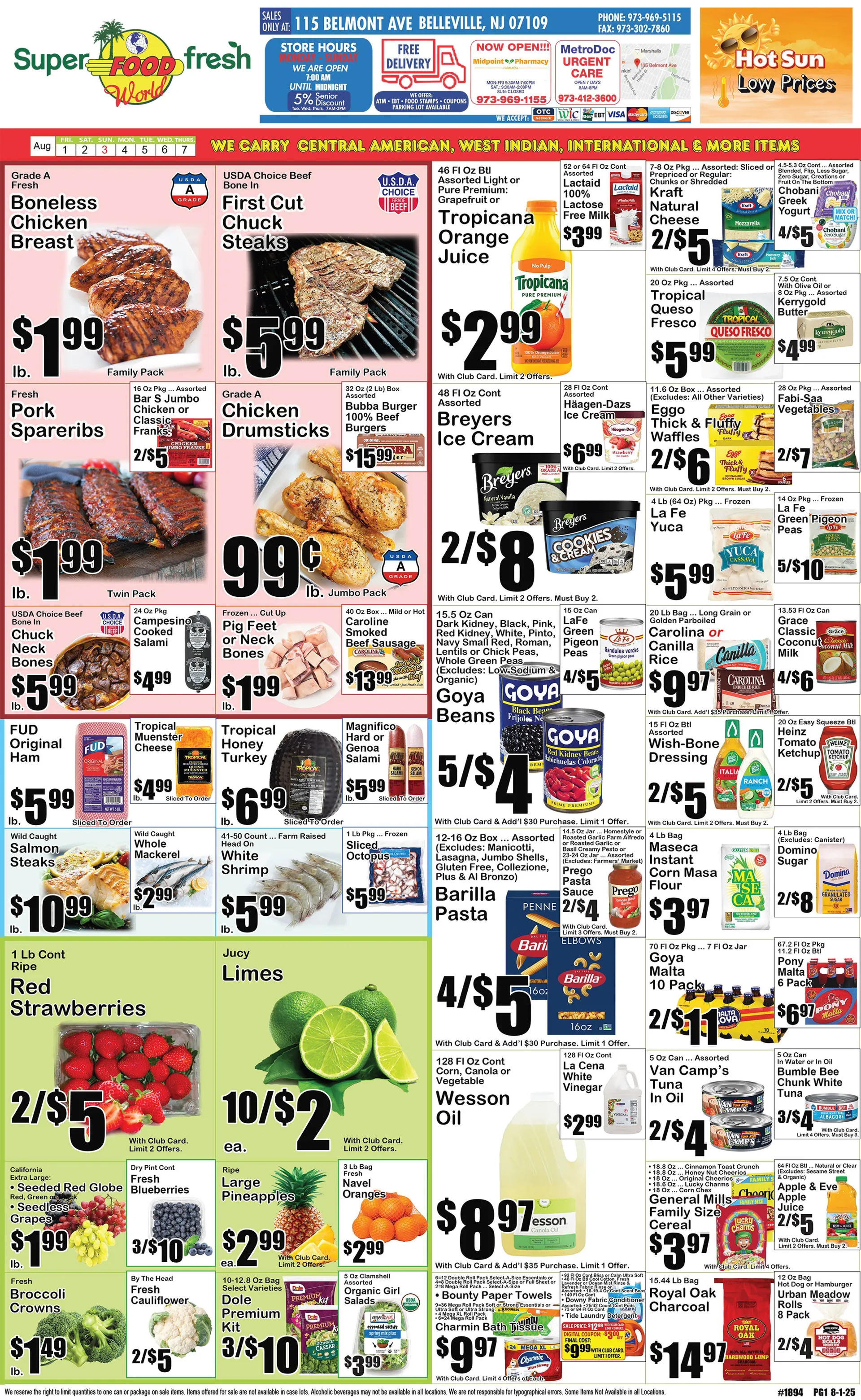Weekly ad SuperFresh Sales from August 1 to August 7 2025 - Page 1