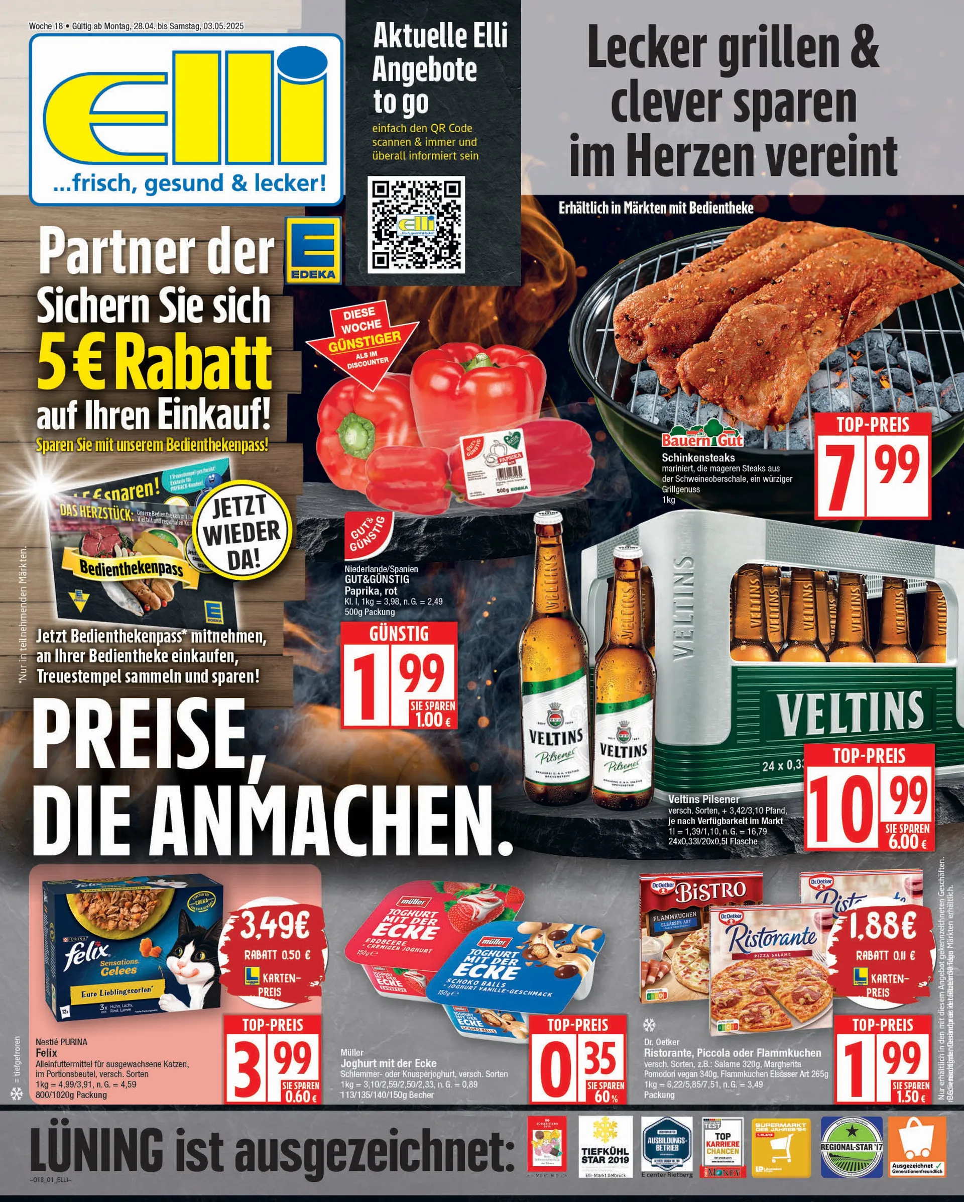 Elli Markt Prospekte von 27. April bis 3. Mai 2025 - Prospekt seite 