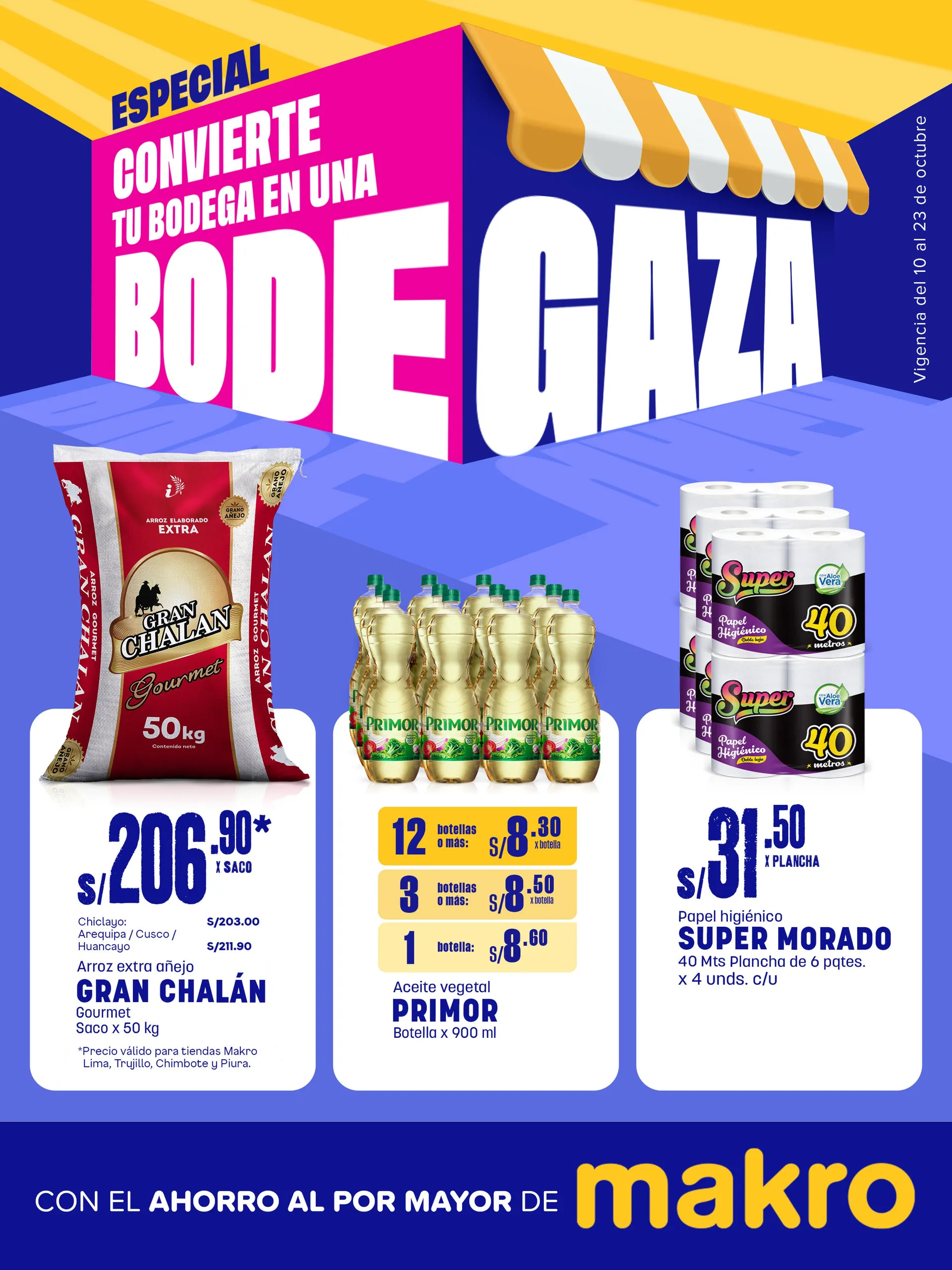 Catalogo de Makro Oferta de Folletos 10 de octubre al 23 de octubre 2024 - Pag 1