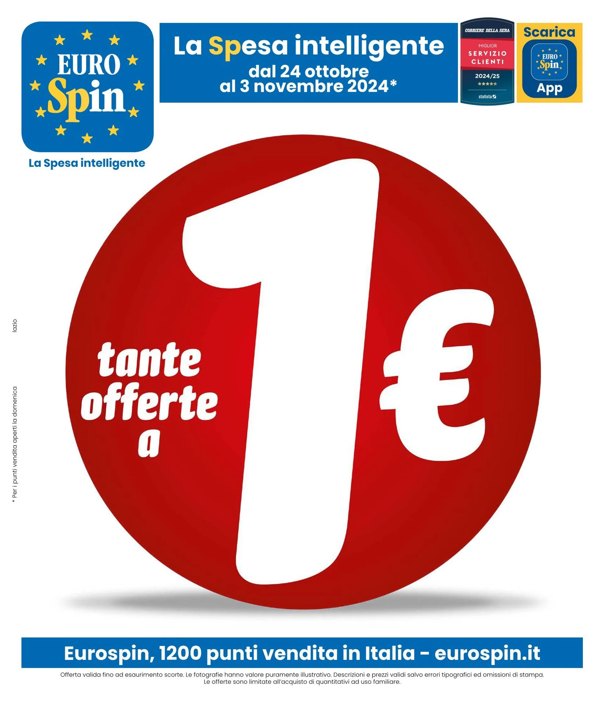 EuroSpin Brochure Offerte da 24 ottobre a 3 novembre di 2024 - Pagina del volantino 