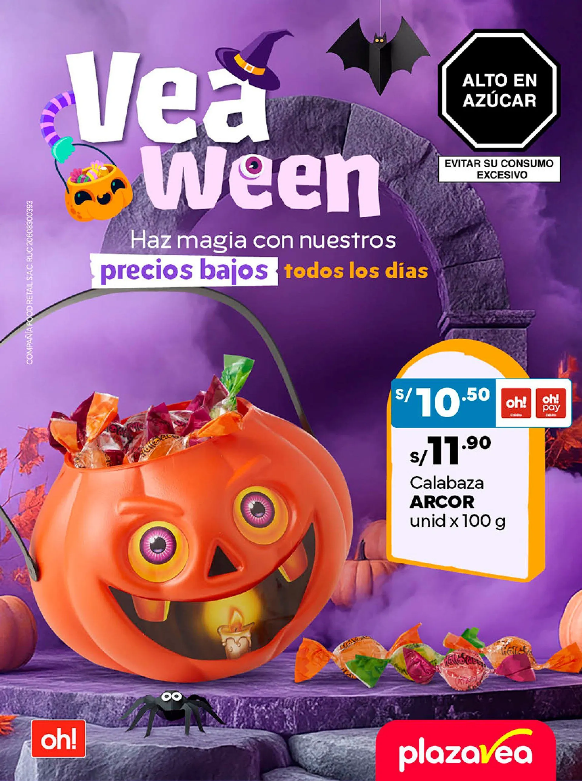 Catalogo de Plaza Vea Ofertas de Folletos  14 de octubre al 31 de octubre 2024 - Pag 1