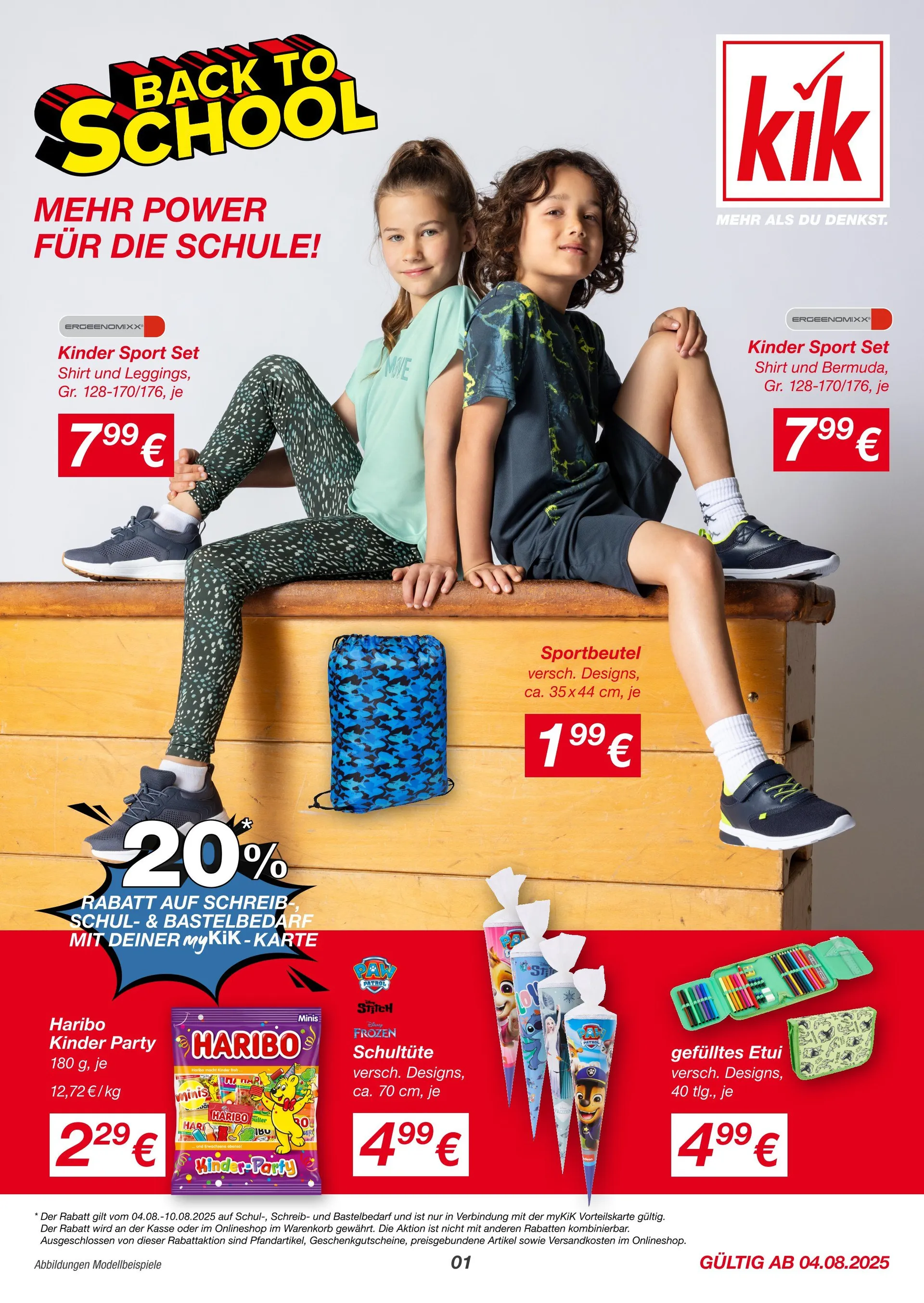 KIK Angebote von 4. August bis 17. August 2025 - Prospekt seite 1