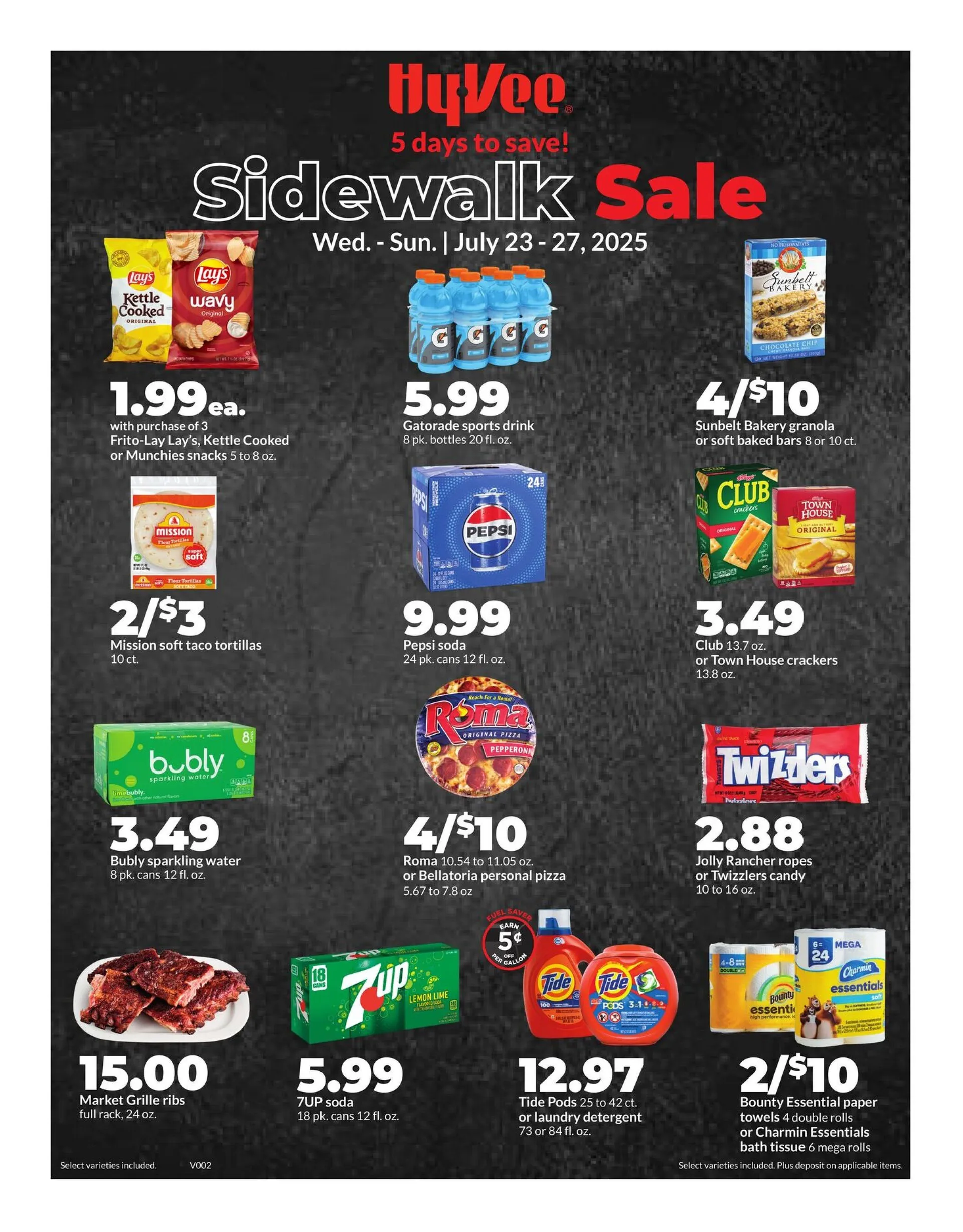 Weekly ad HyVee weekly ads from July 23 to July 28 2025 - Page 1