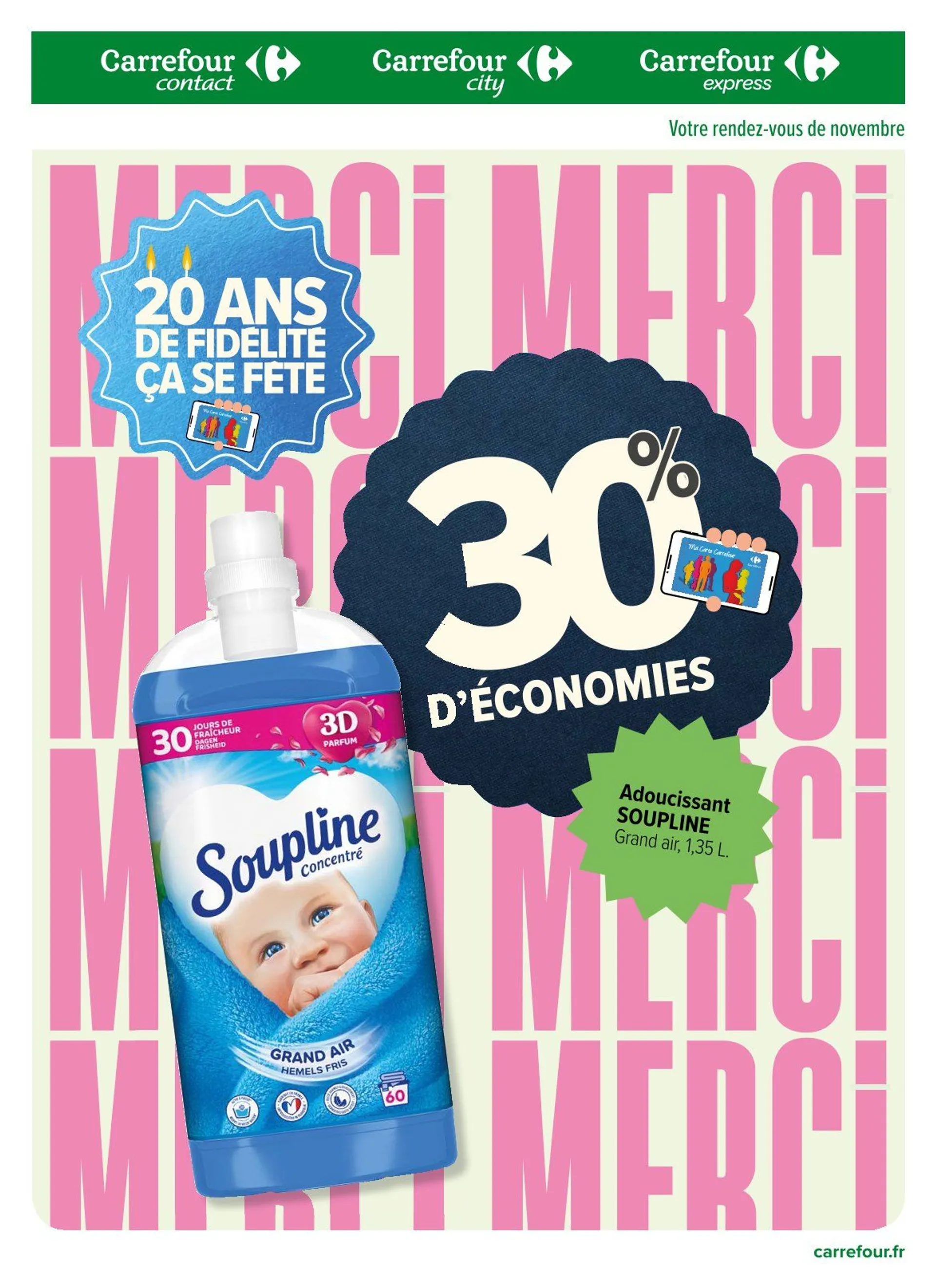 Carrefour Brochures Offres du 1 novembre au 30 novembre 2024 - Catalogue page 