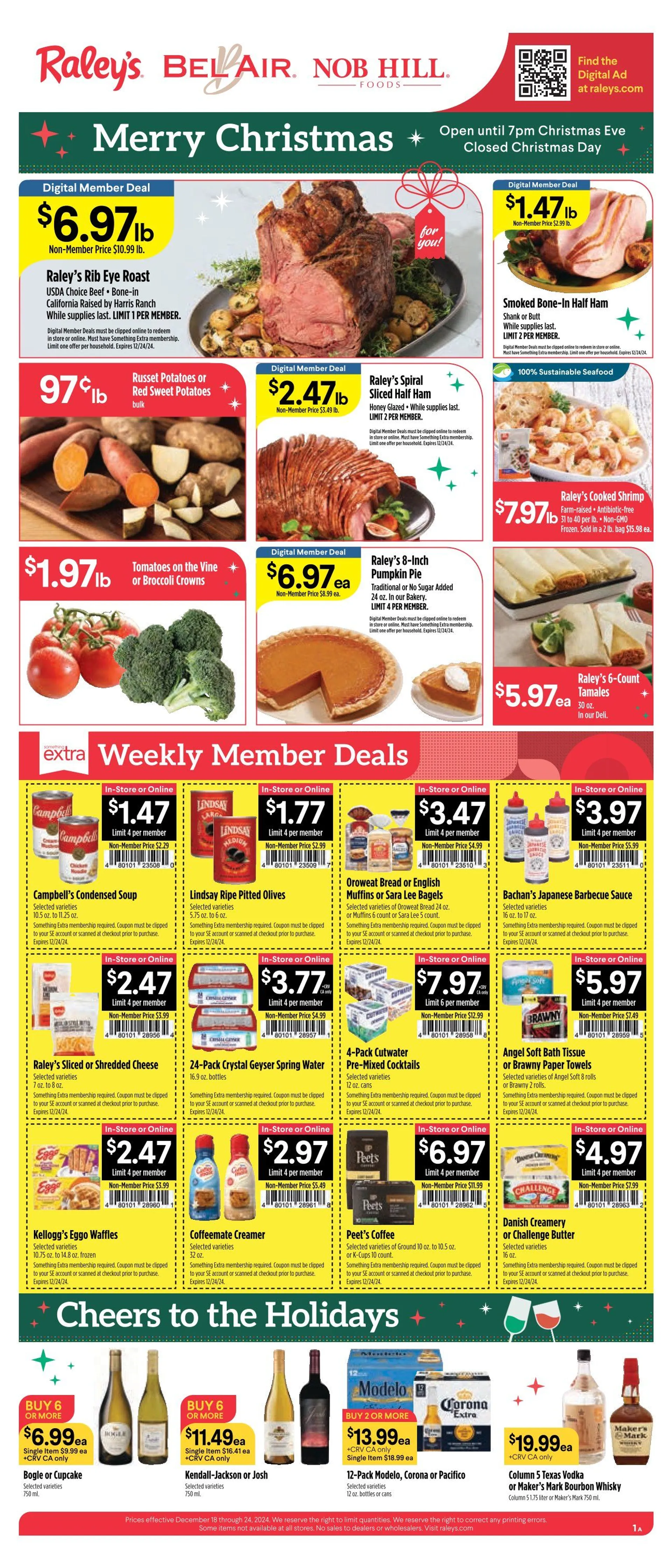 Weekly ad Raley's Deals from December 18 to December 24 2024 - Page 