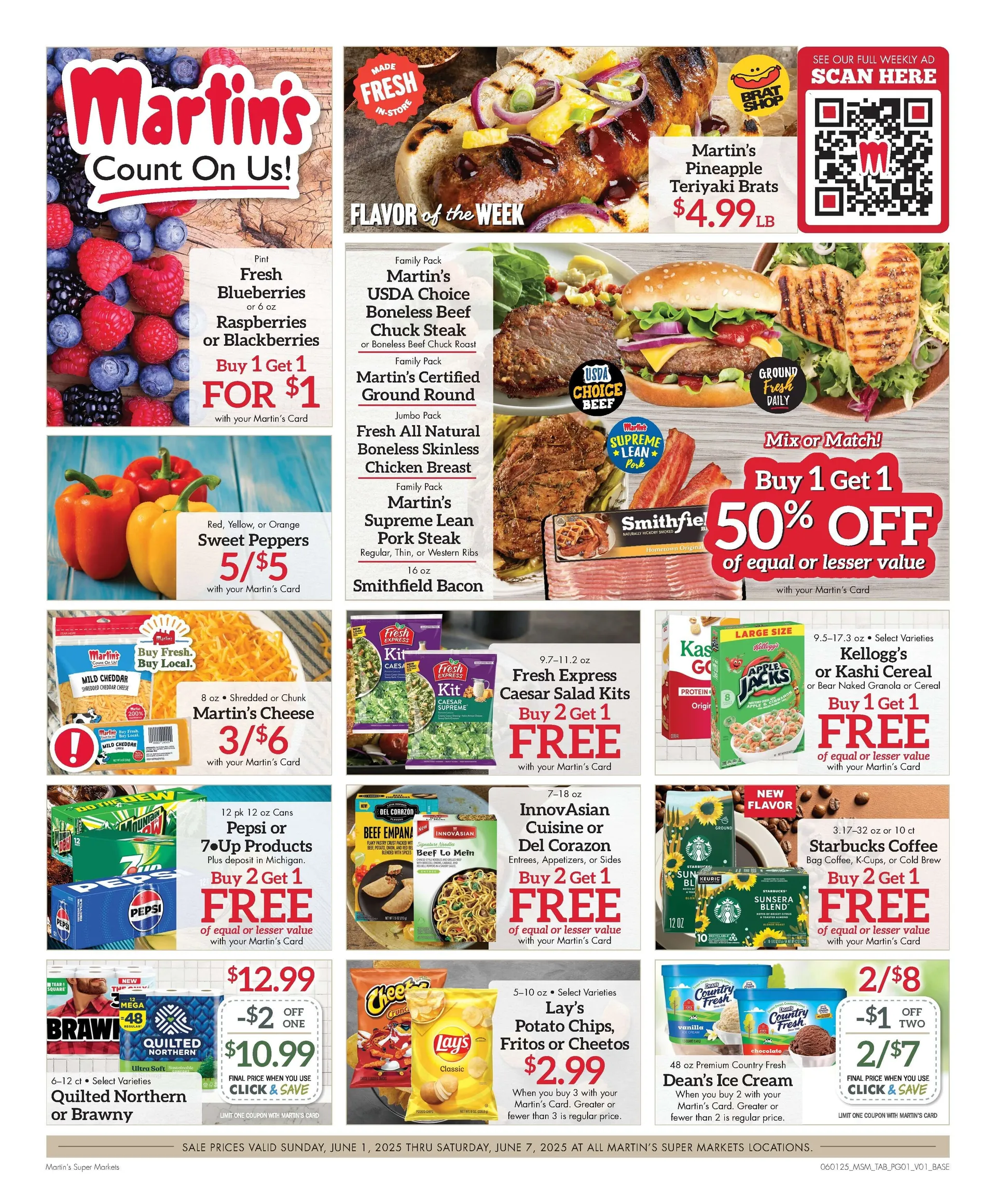Weekly ad Martin’s  Sales from June 1 to June 7 2025 - Page 1