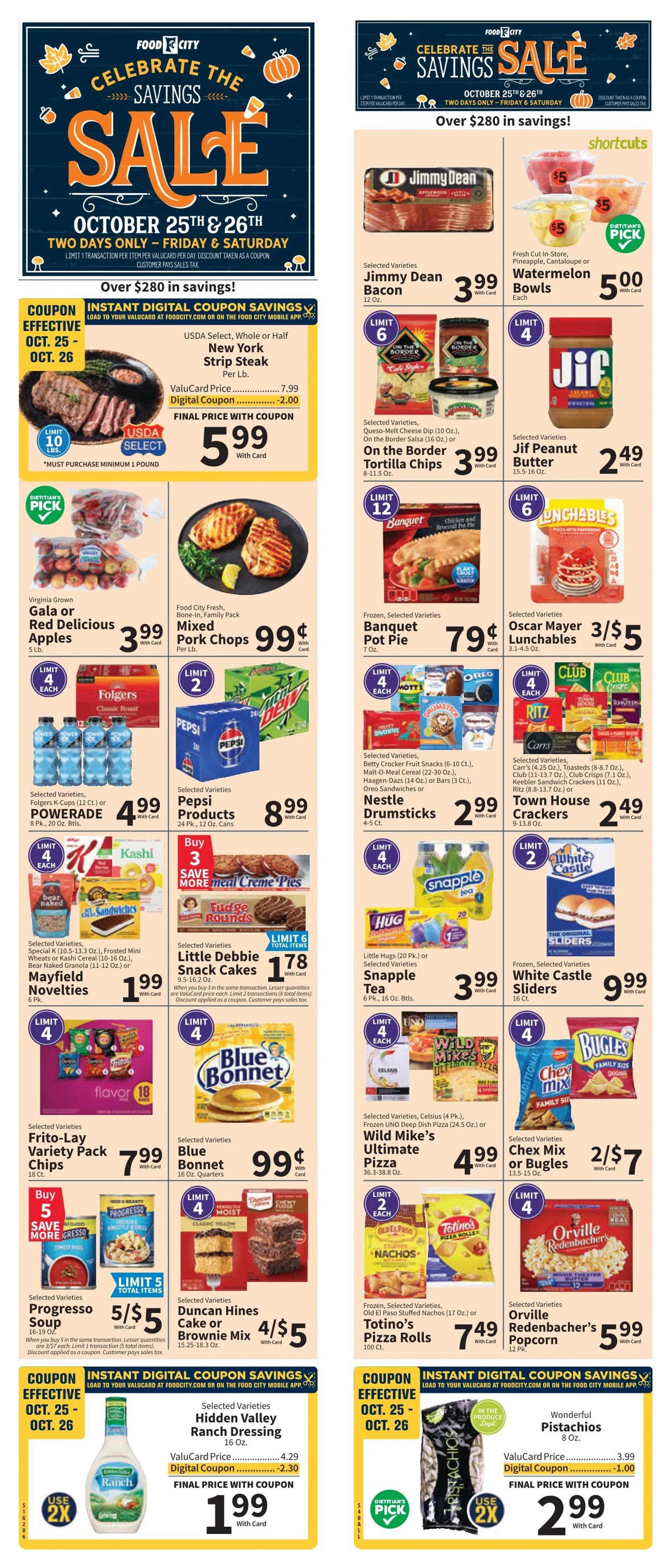 Weekly ad Food City Deals from October 25 to October 26 2024 - Page 