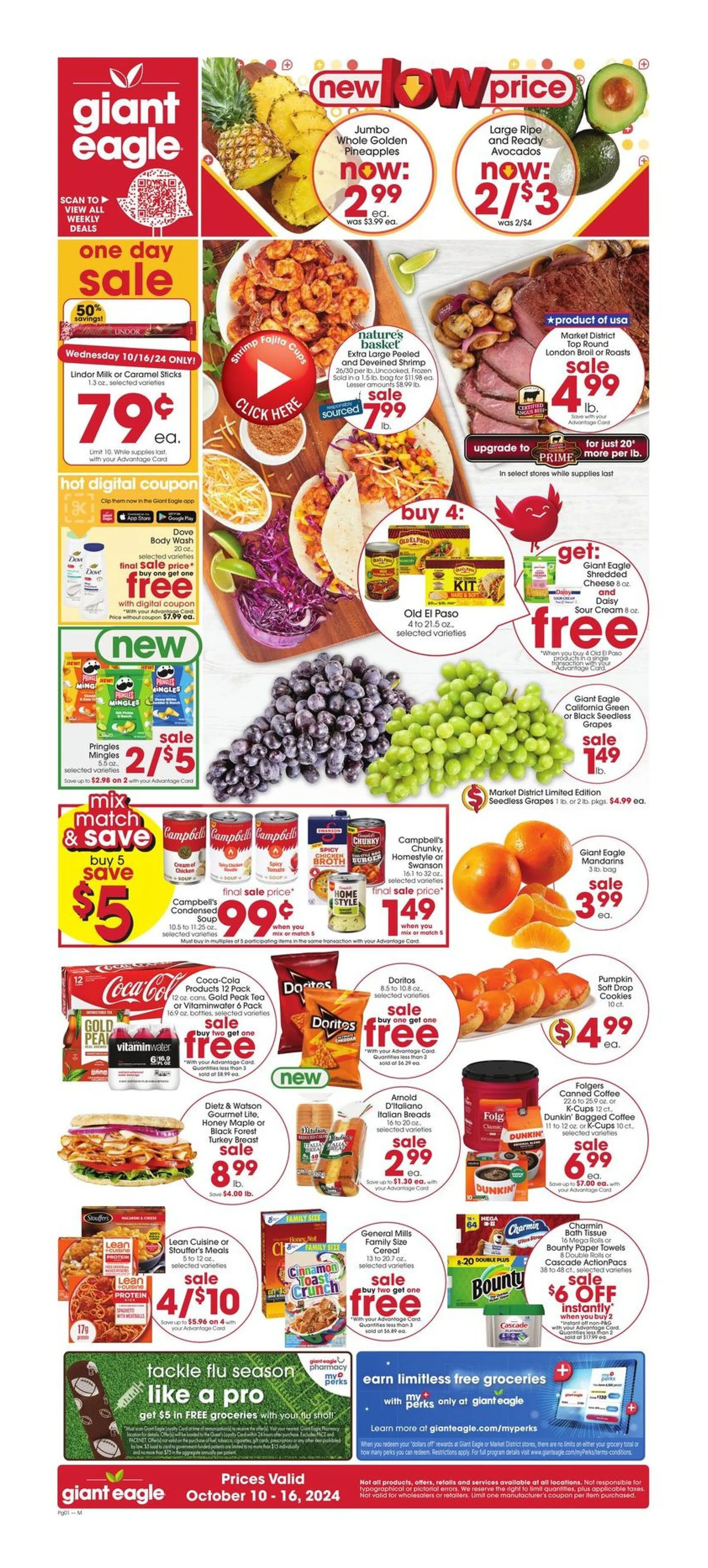 Weekly ad Giant Eagle Deals from October 10 to October 16 2024 - Page 