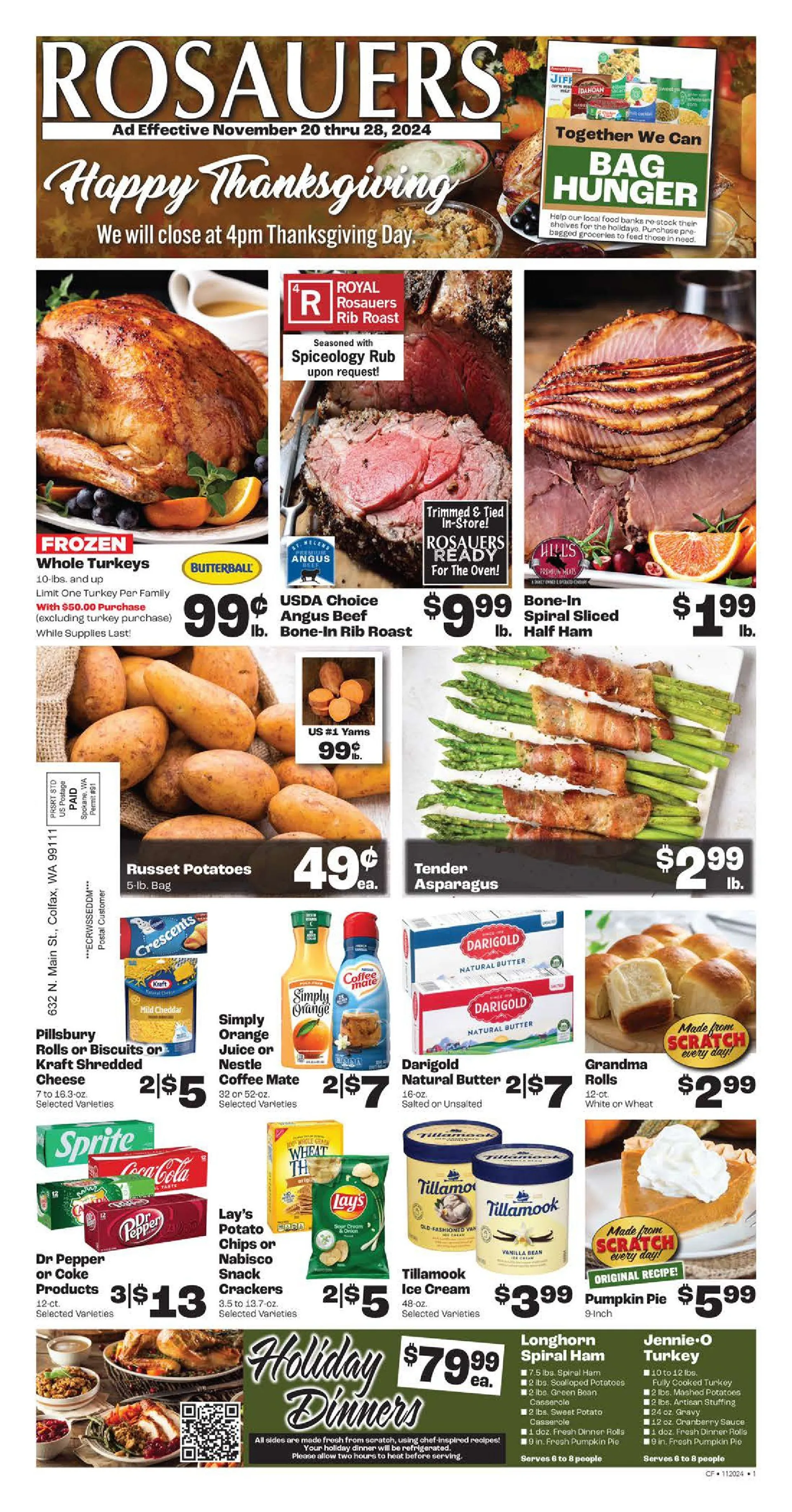 Weekly ad Rosauers Deals from November 21 to November 28 2024 - Page 