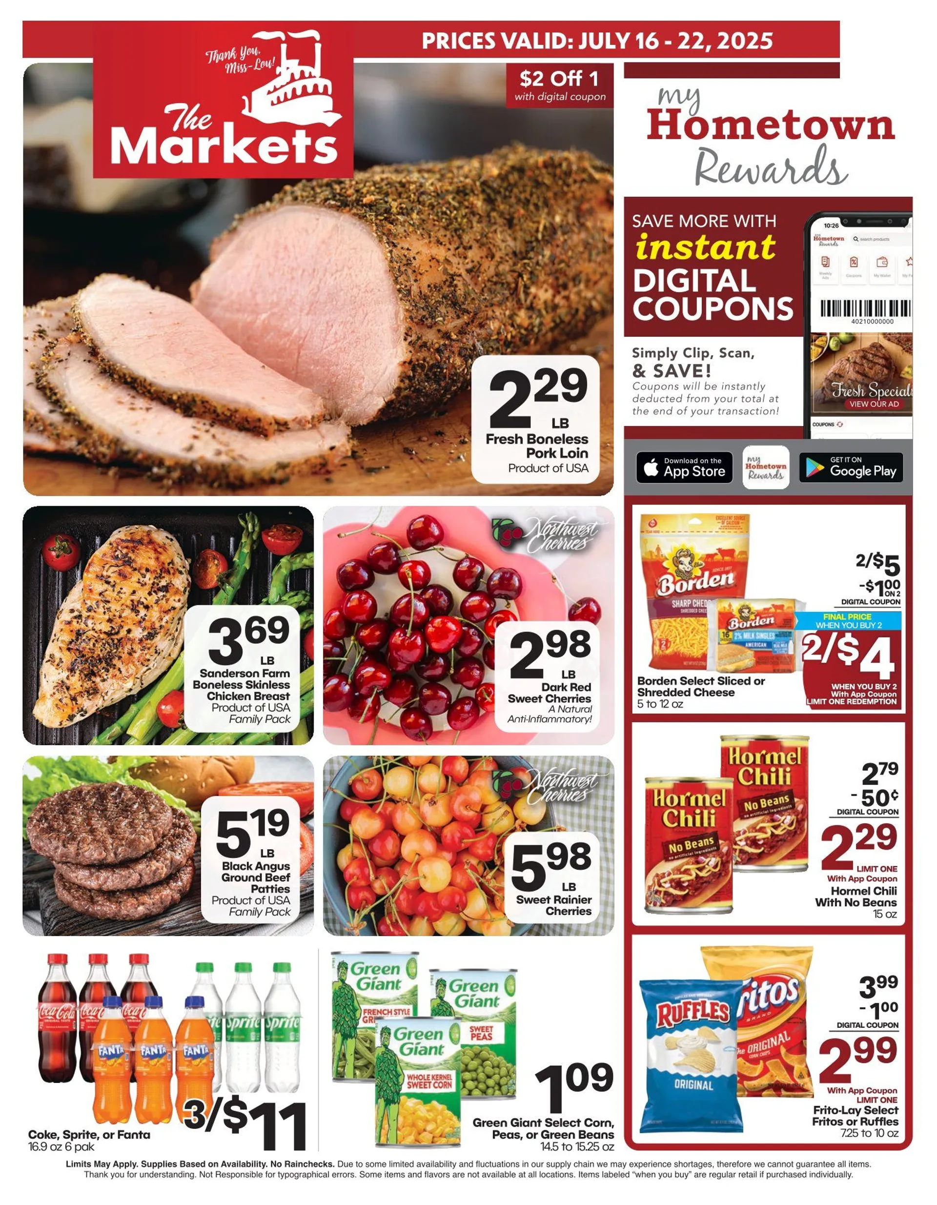Weekly ad The Markets Sales from July 16 to July 22 2025 - Page 1