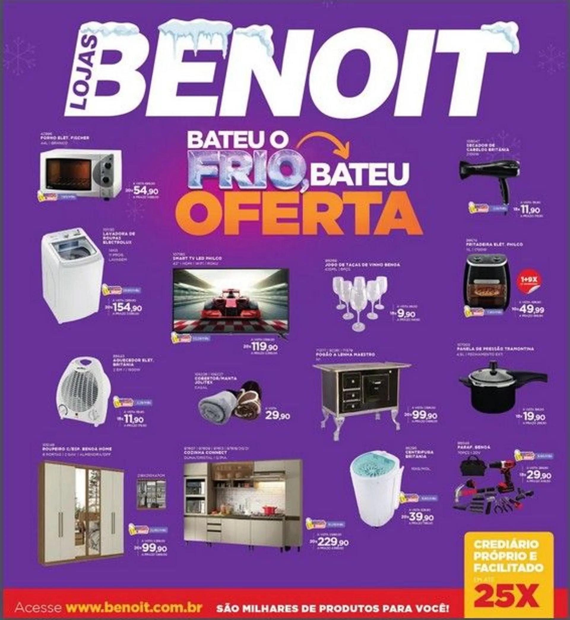 Encarte de Folhetos Benoit 1 de julho até 31 de julho 2025 - Pagina 