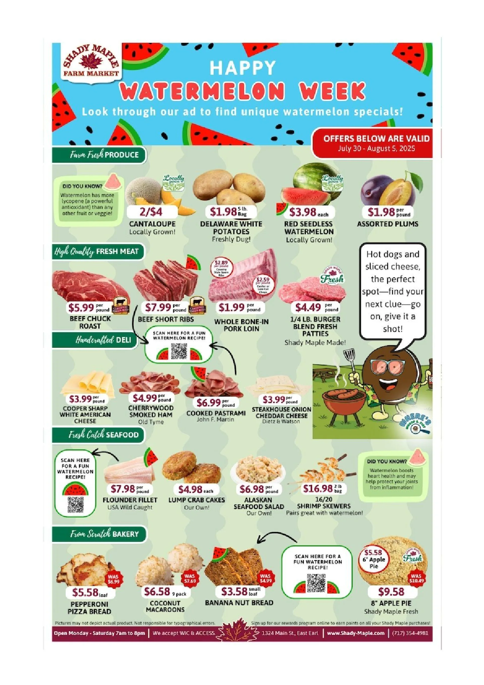 Weekly ad Shady Maple weekly ads from July 30 to August 5 2025 - Page 1