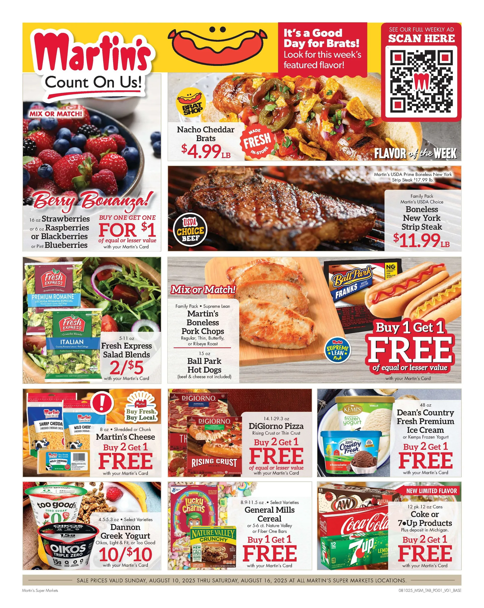 Weekly ad Martin’s weekly ads from August 10 to August 16 2025 - Page 1