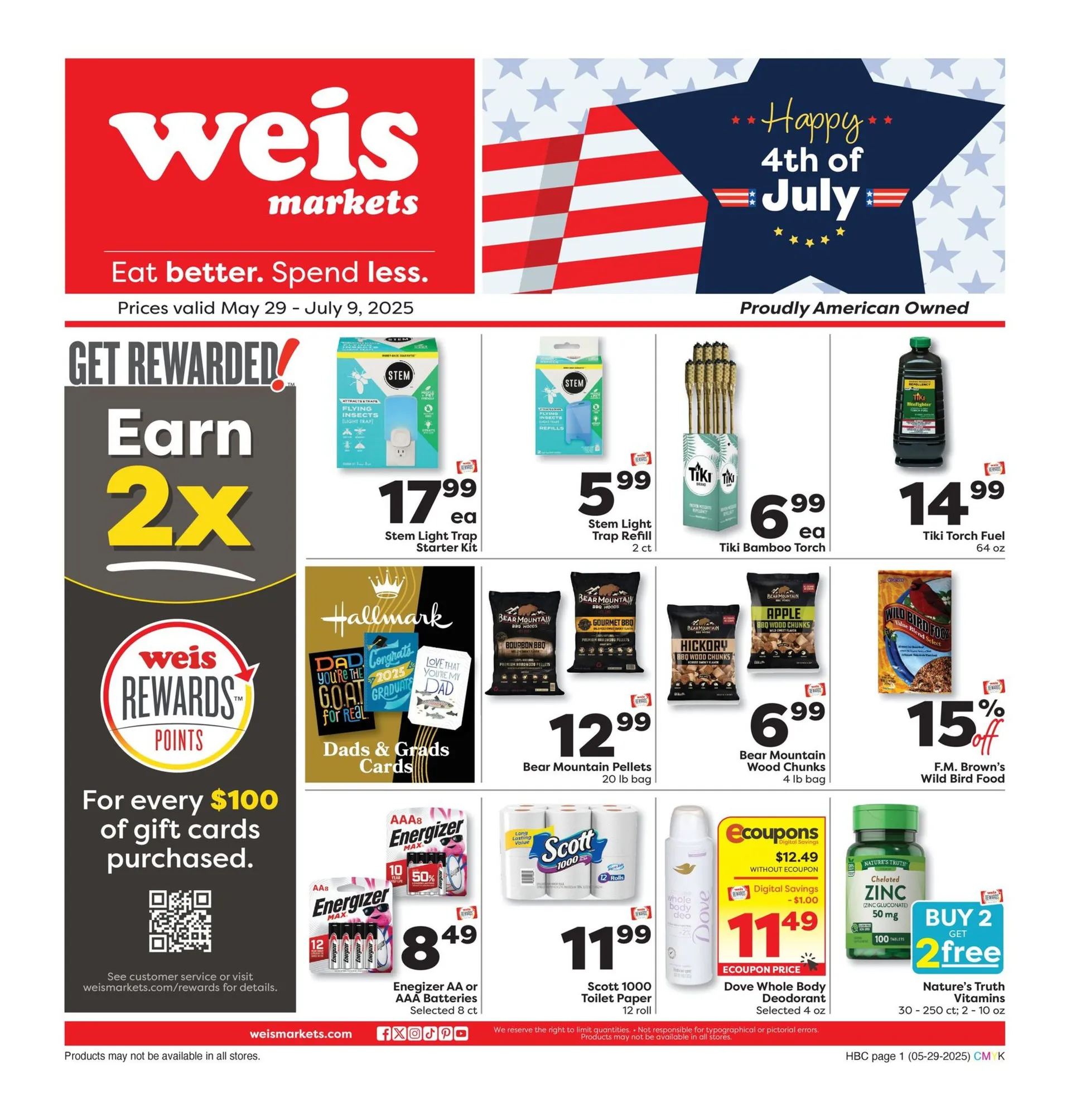 Weekly ad Weekly ads from May 29 to July 9 2025 - Page 1