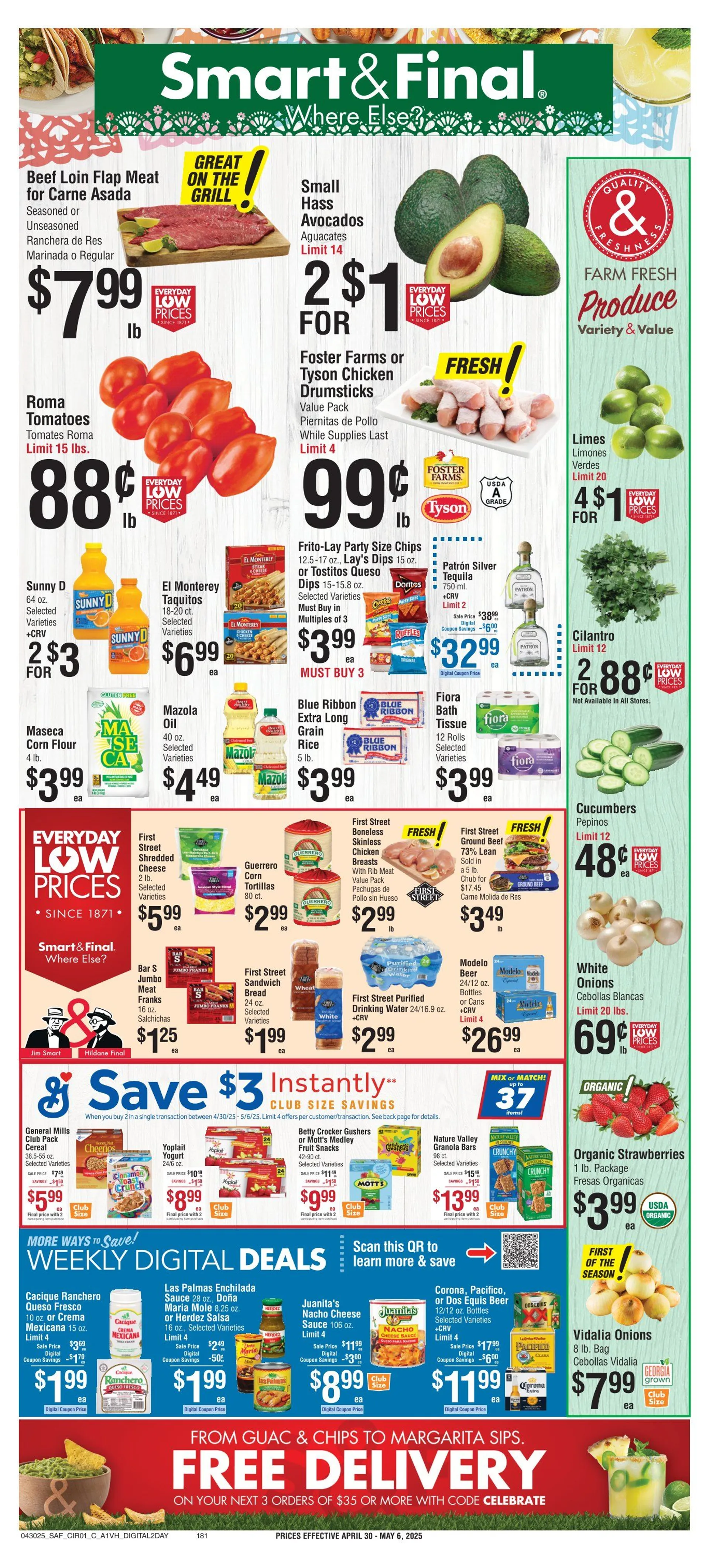 Weekly ad Smart and Final Sales from April 30 to May 6 2025 - Page 