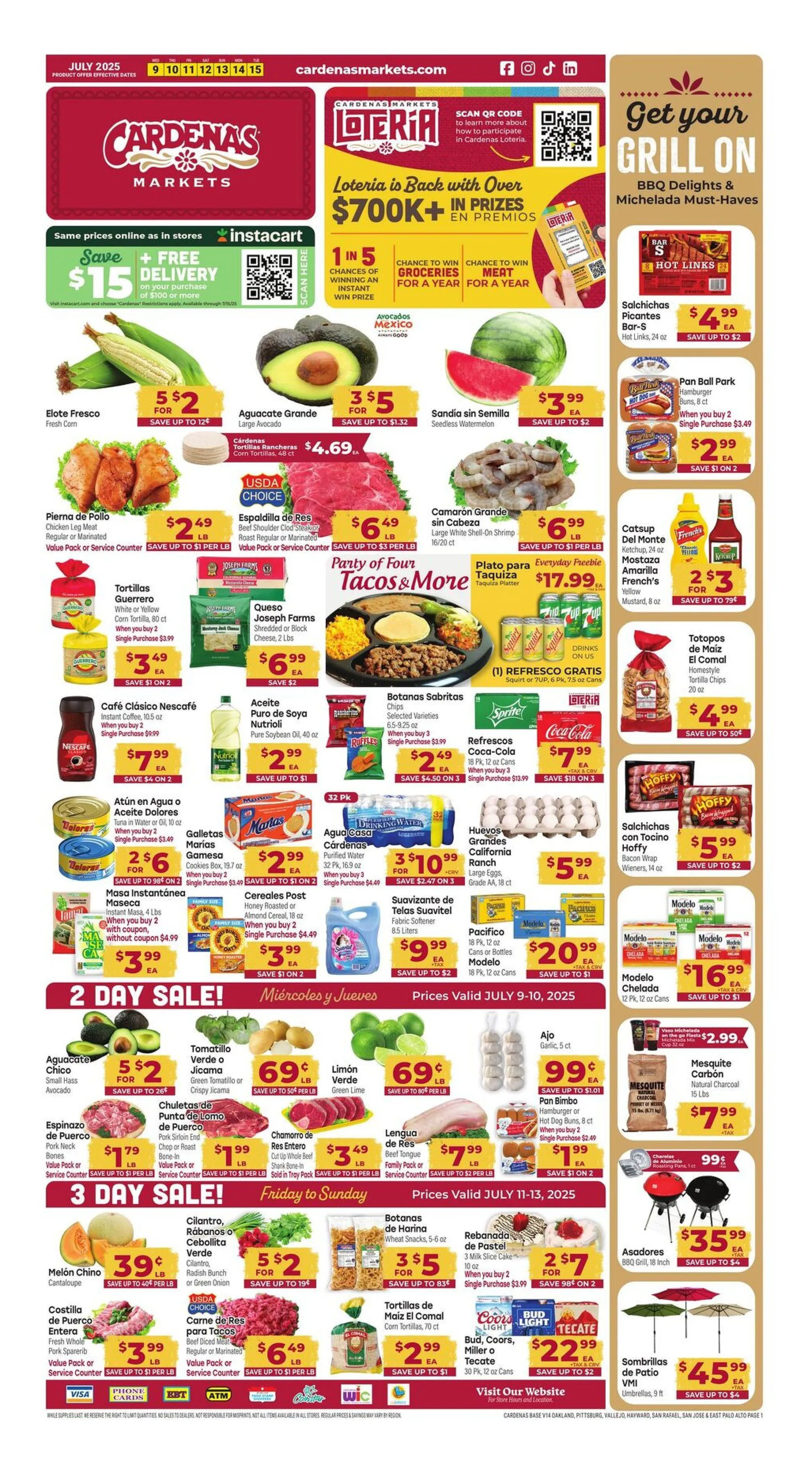 Weekly ad Cardenas weekly ads from July 9 to July 15 2025 - Page 1