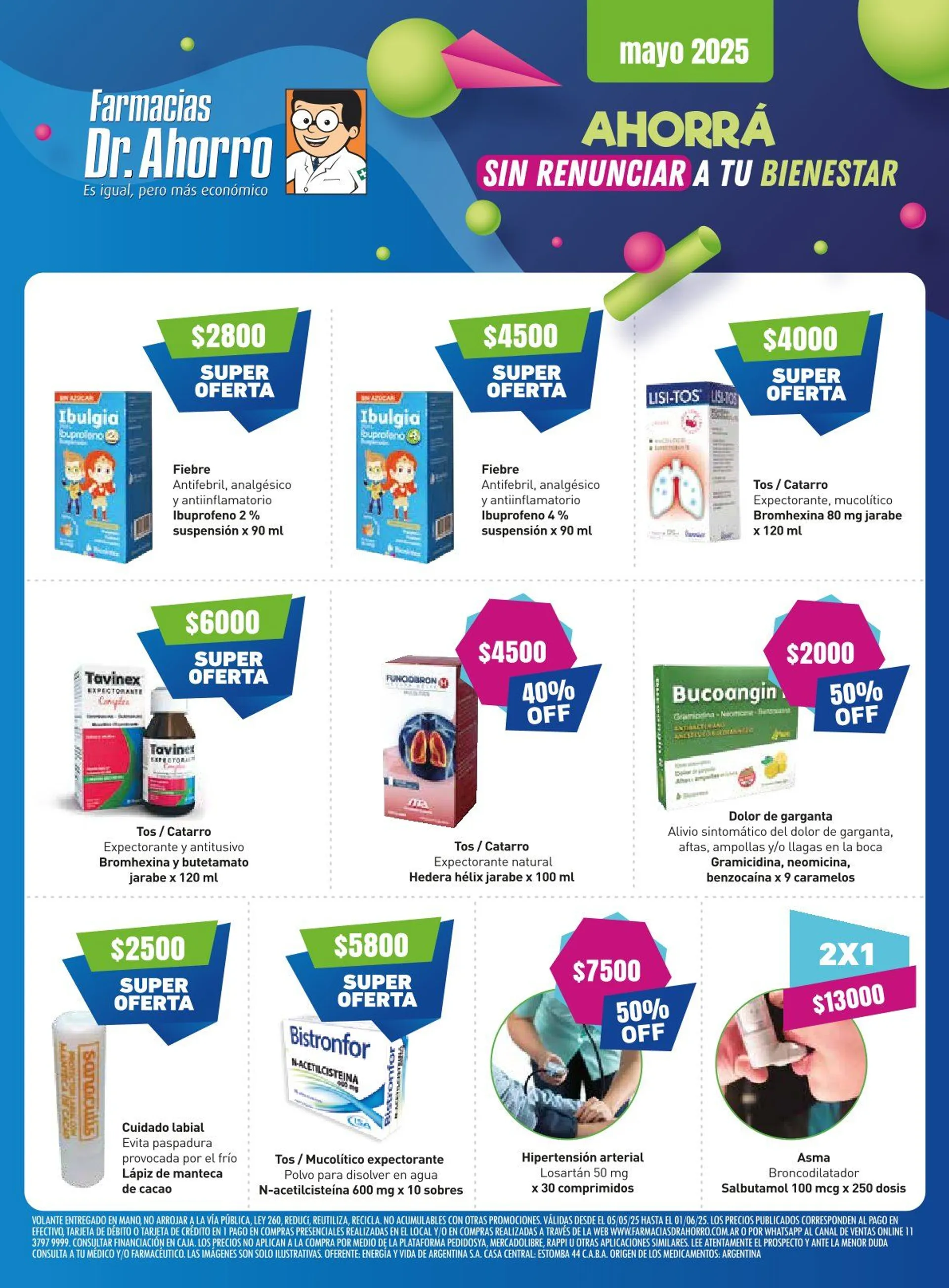Ofertas de Ofertas Farmacias del Dr. Ahorro  5 de mayo al 1 de junio 2025 - Página  del catálogo