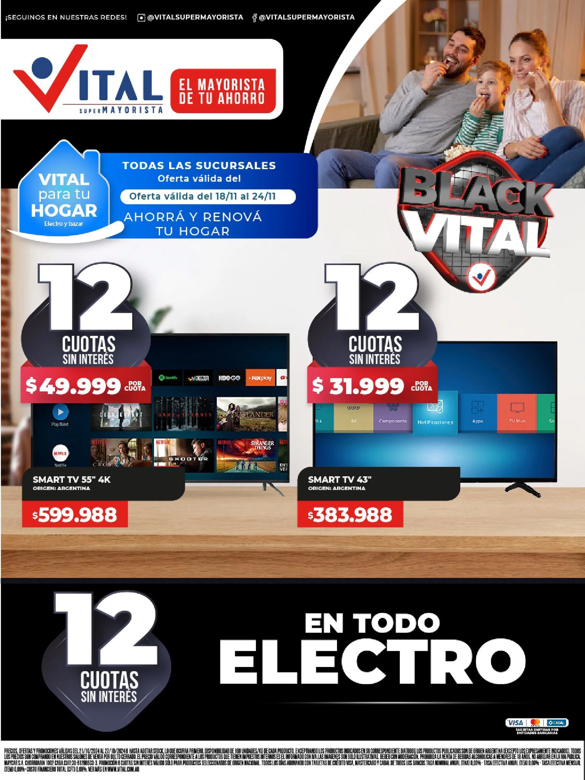 Ofertas de Vital Ofertas 19 de noviembre al 24 de noviembre 2024 - Página  del catálogo