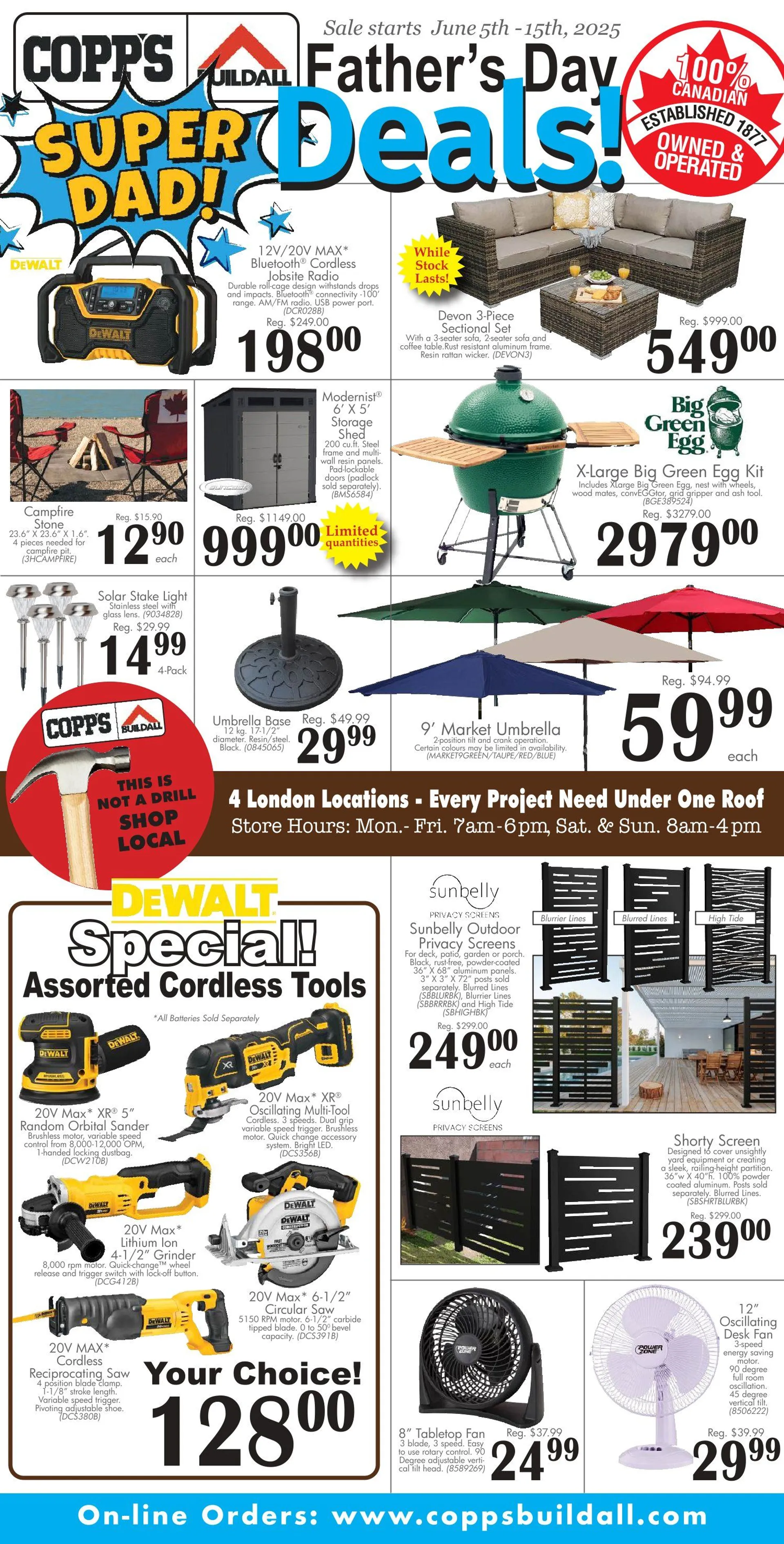 Copp's Buildall Deals from June 12 to June 15 2025 - flyer page 1