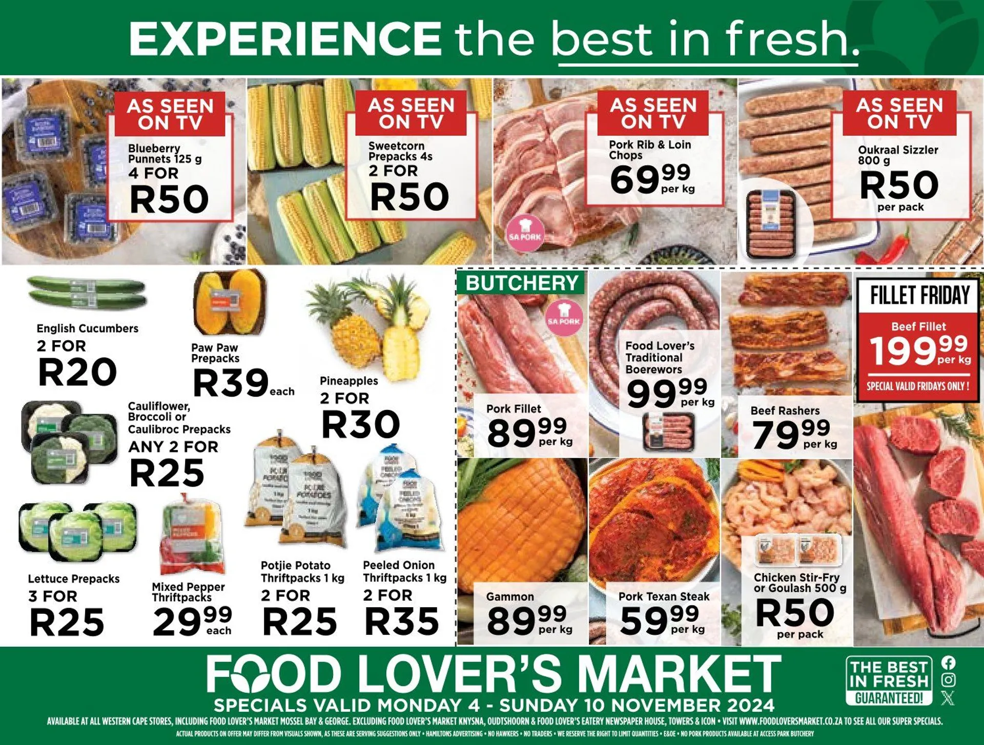 Food Lover's Market Weekly Ad from 4 November to 10 November 2024 - Catalogue Page 