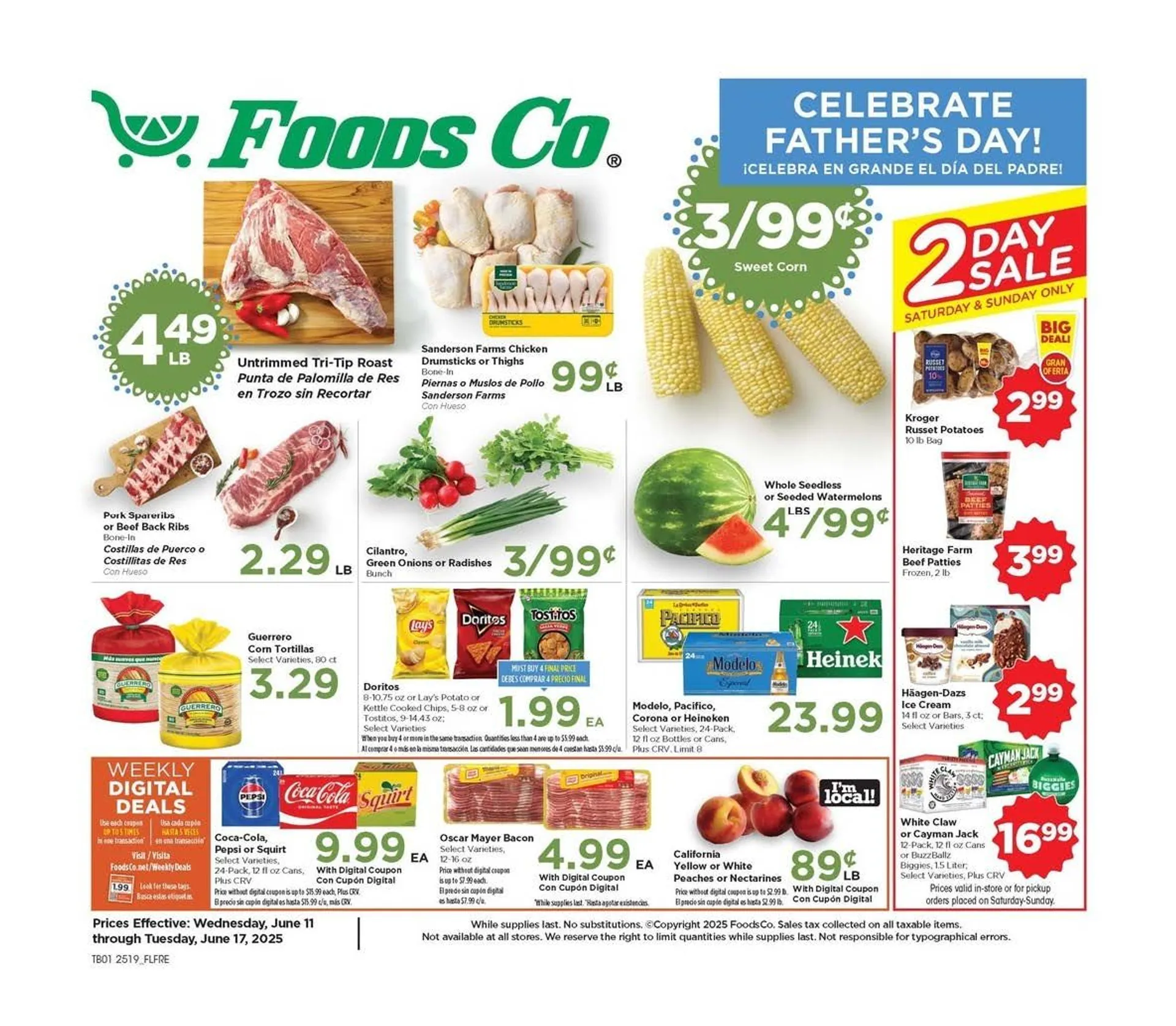 Weekly ad Foods Co. Deals from June 11 to June 17 2025 - Page 1