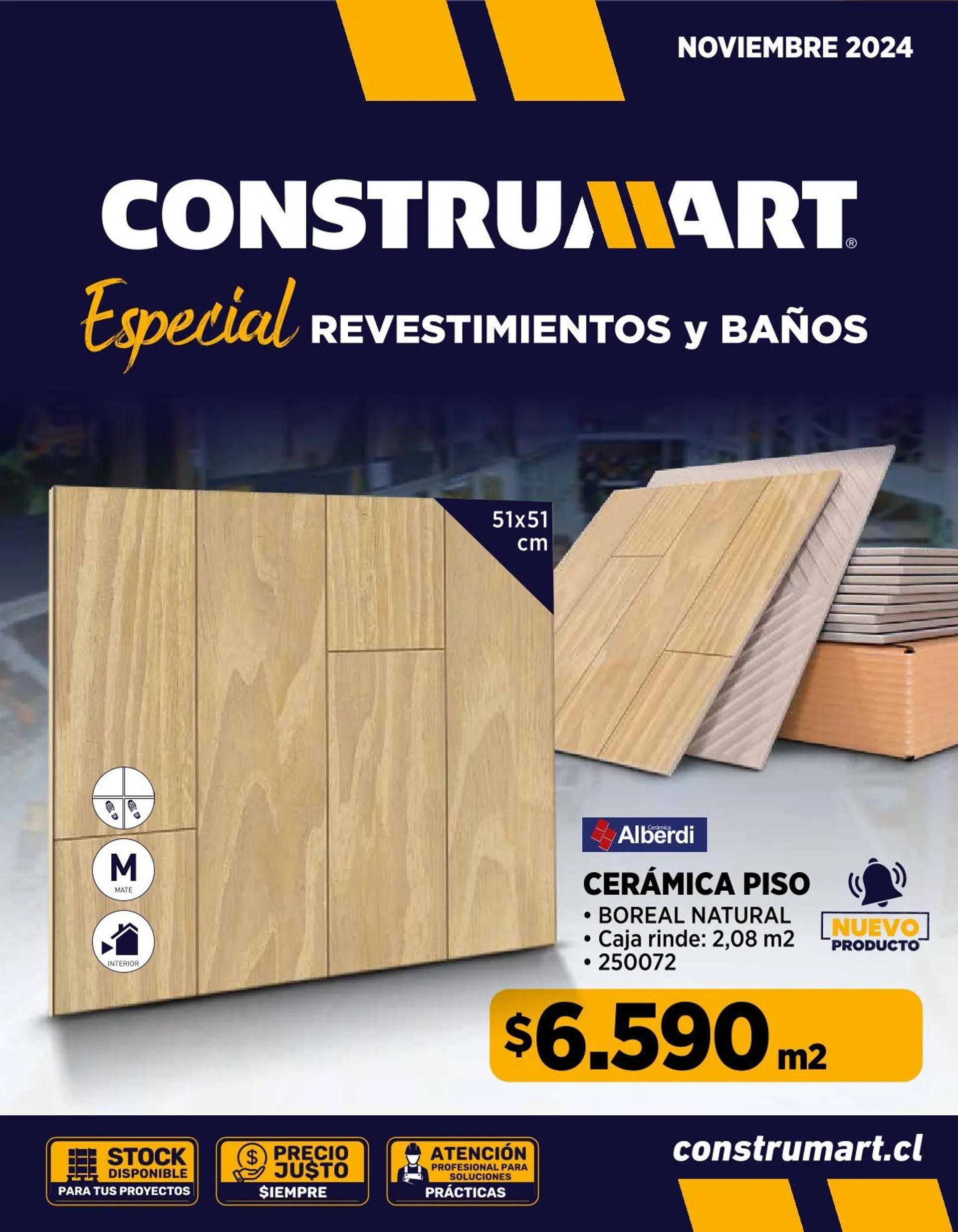 Catálogo de Construmart Ofertas de Folletos 1 de noviembre al 30 de noviembre 2024 - Página 