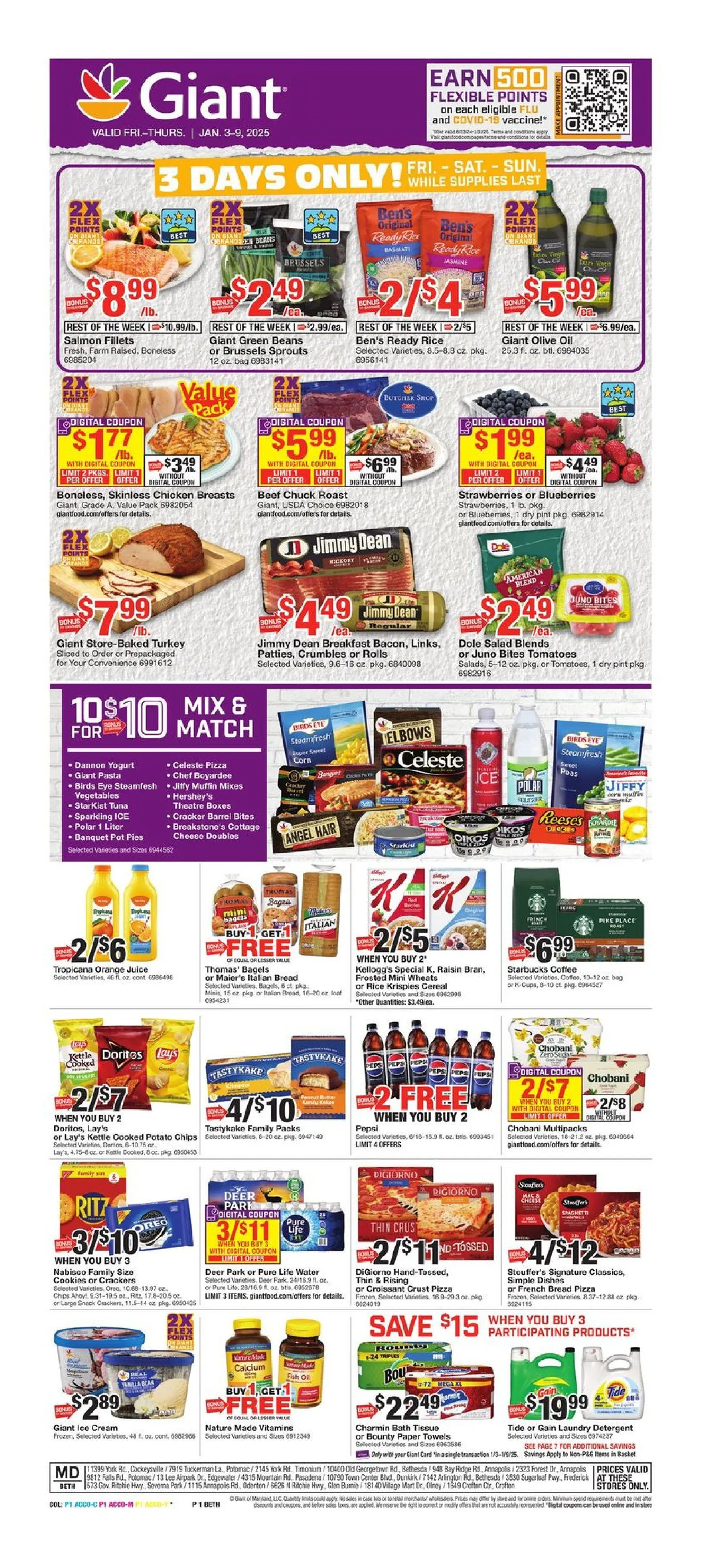 Weekly ad Giant Food Weekly ads from January 3 to January 9 2025 - Page 