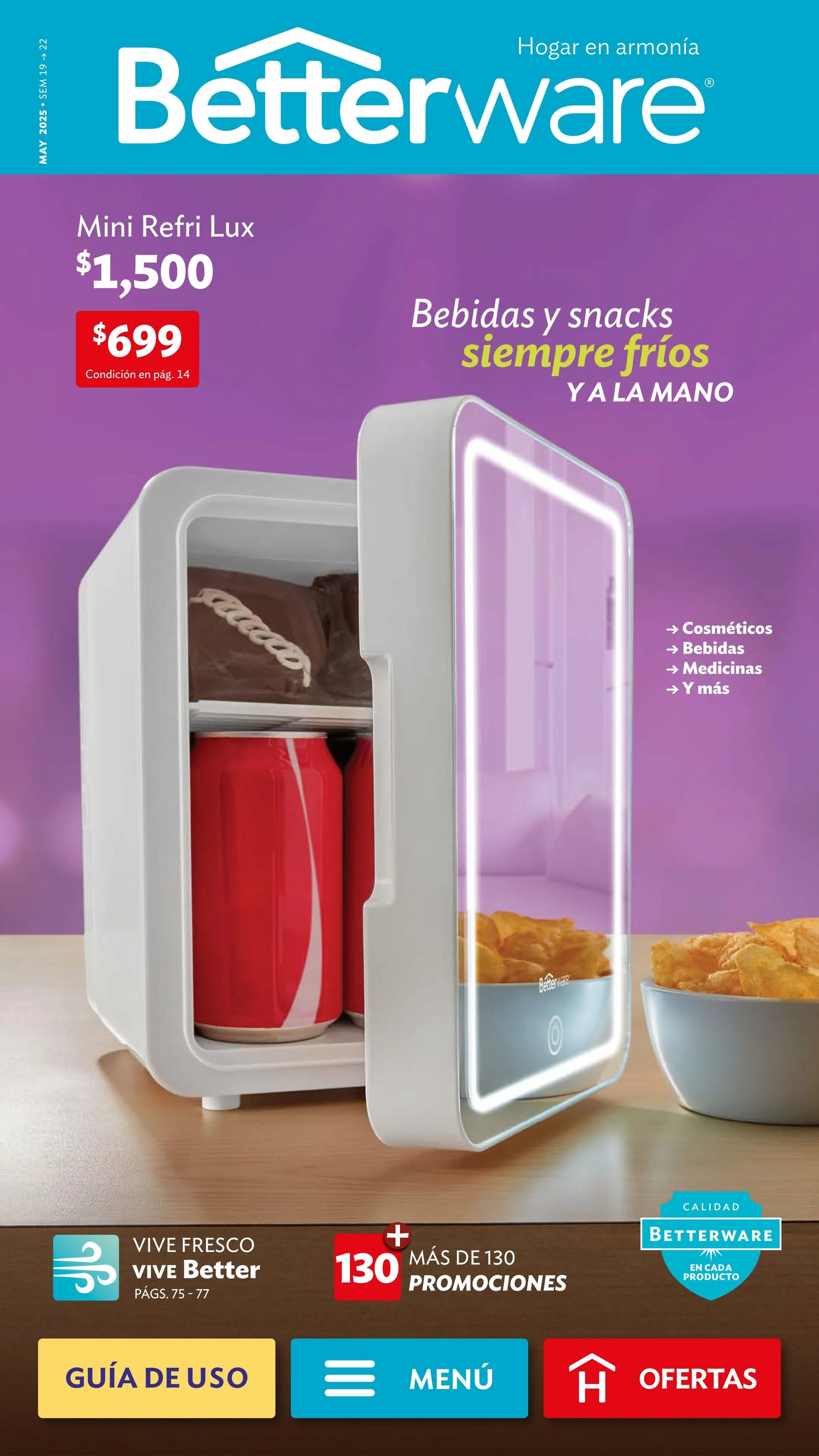 Catálogo de BetterWare Catálogo 1 de mayo al 22 de abril 2025 - Pagina 