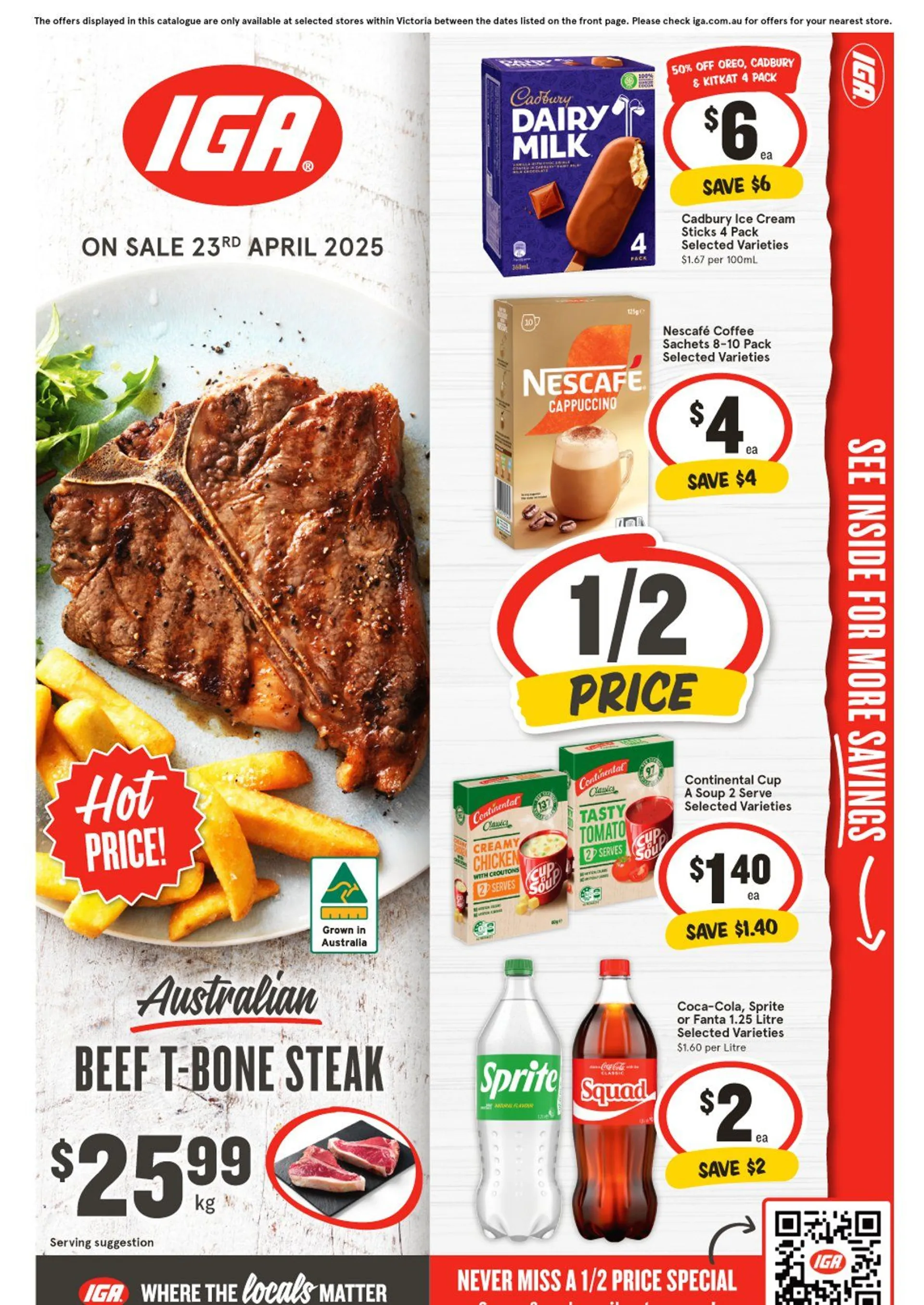 IGA catalogues  - Catalogue valid from 23 April to 29 April 2025 - page 