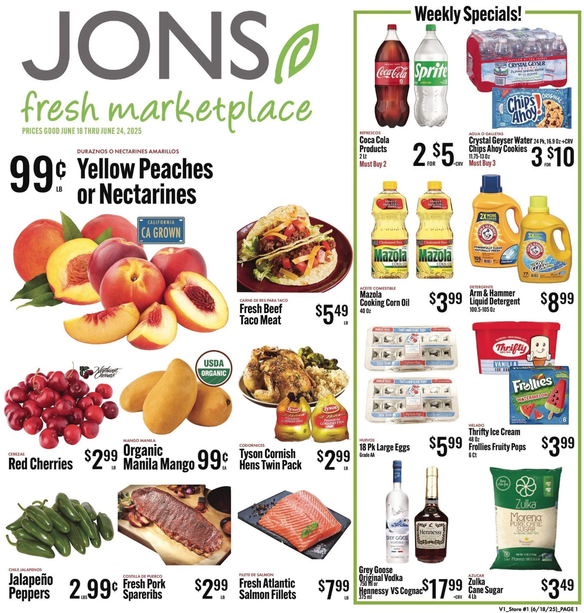 Weekly ad Jons International Sales from June 18 to June 24 2025 - Page 1