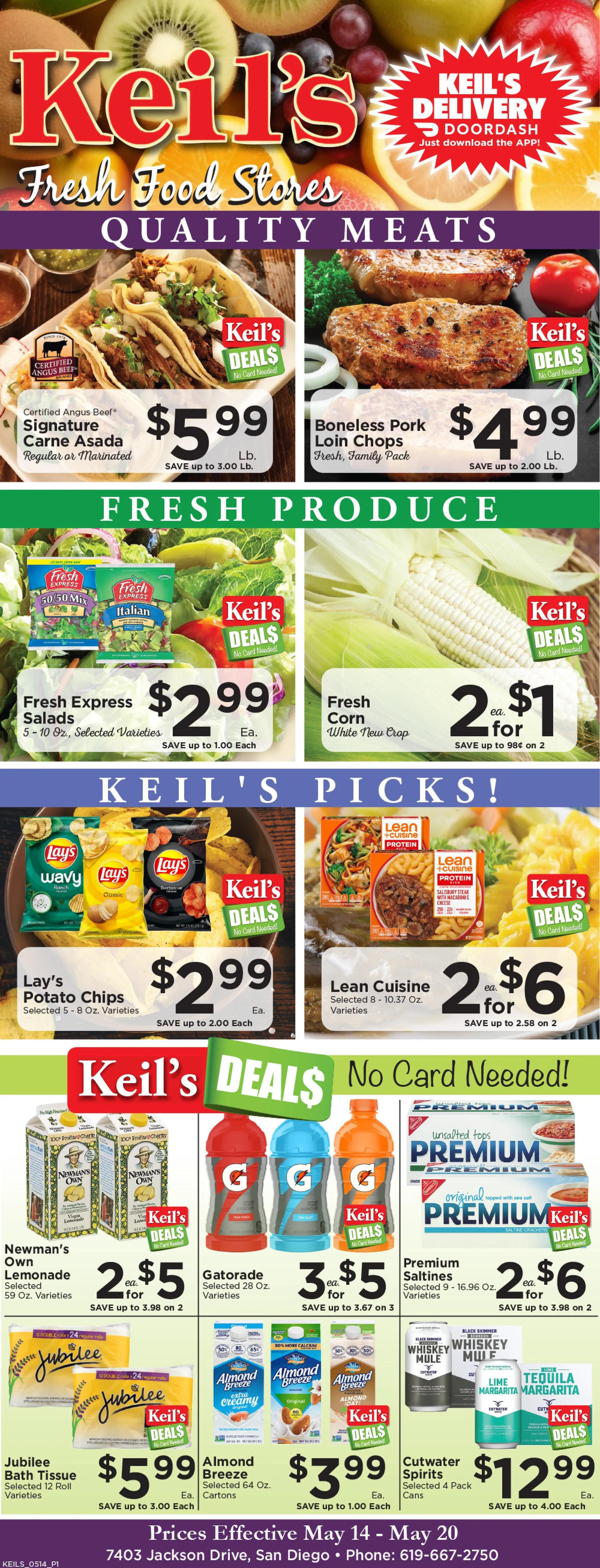 Weekly ad Keil's Fresh Food Stores Sales from May 14 to May 20 2025 - Page 