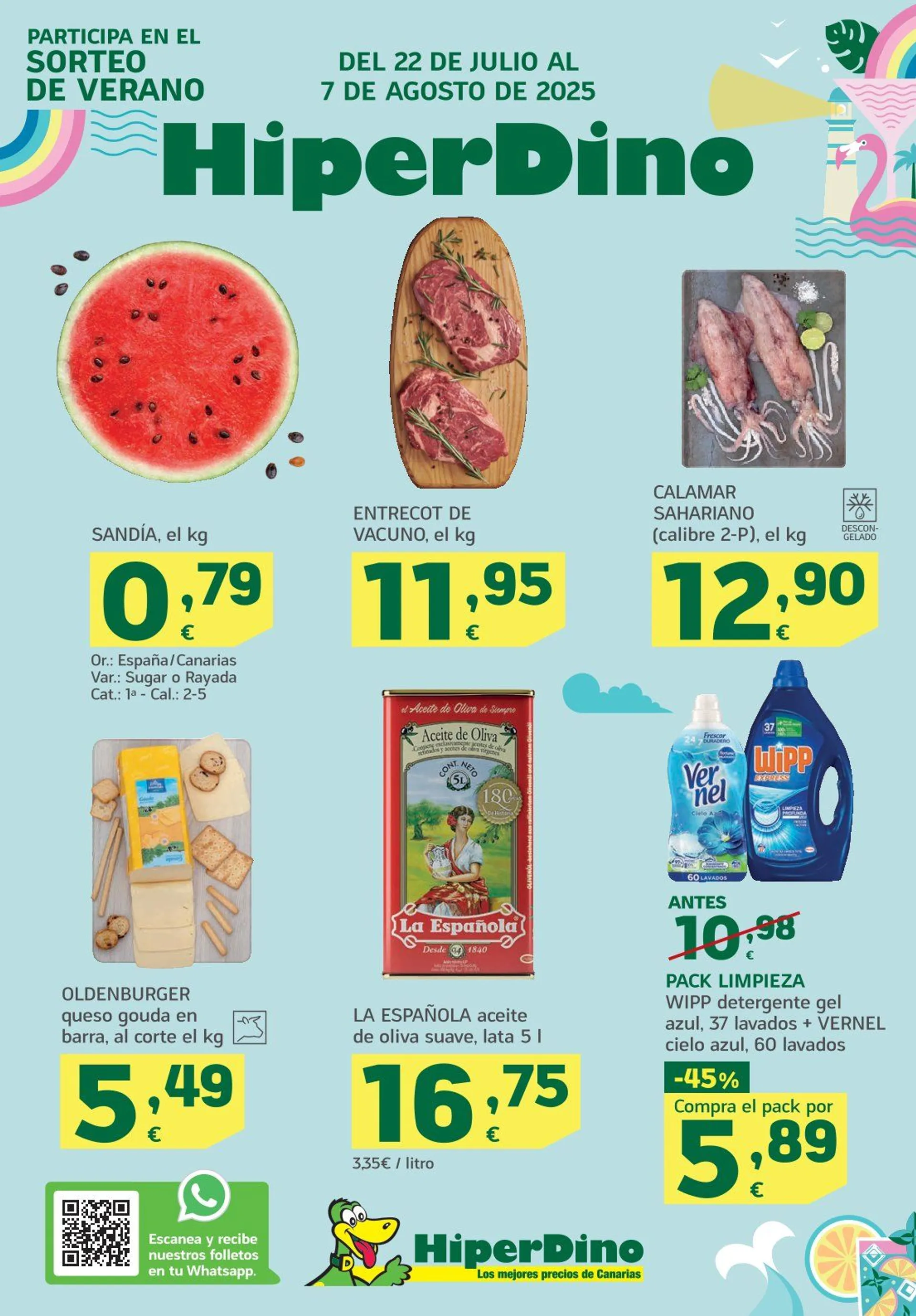 Catálogo de HiperDino - Catálogos semanales 22 de julio al 7 de agosto 2025 - Página 1