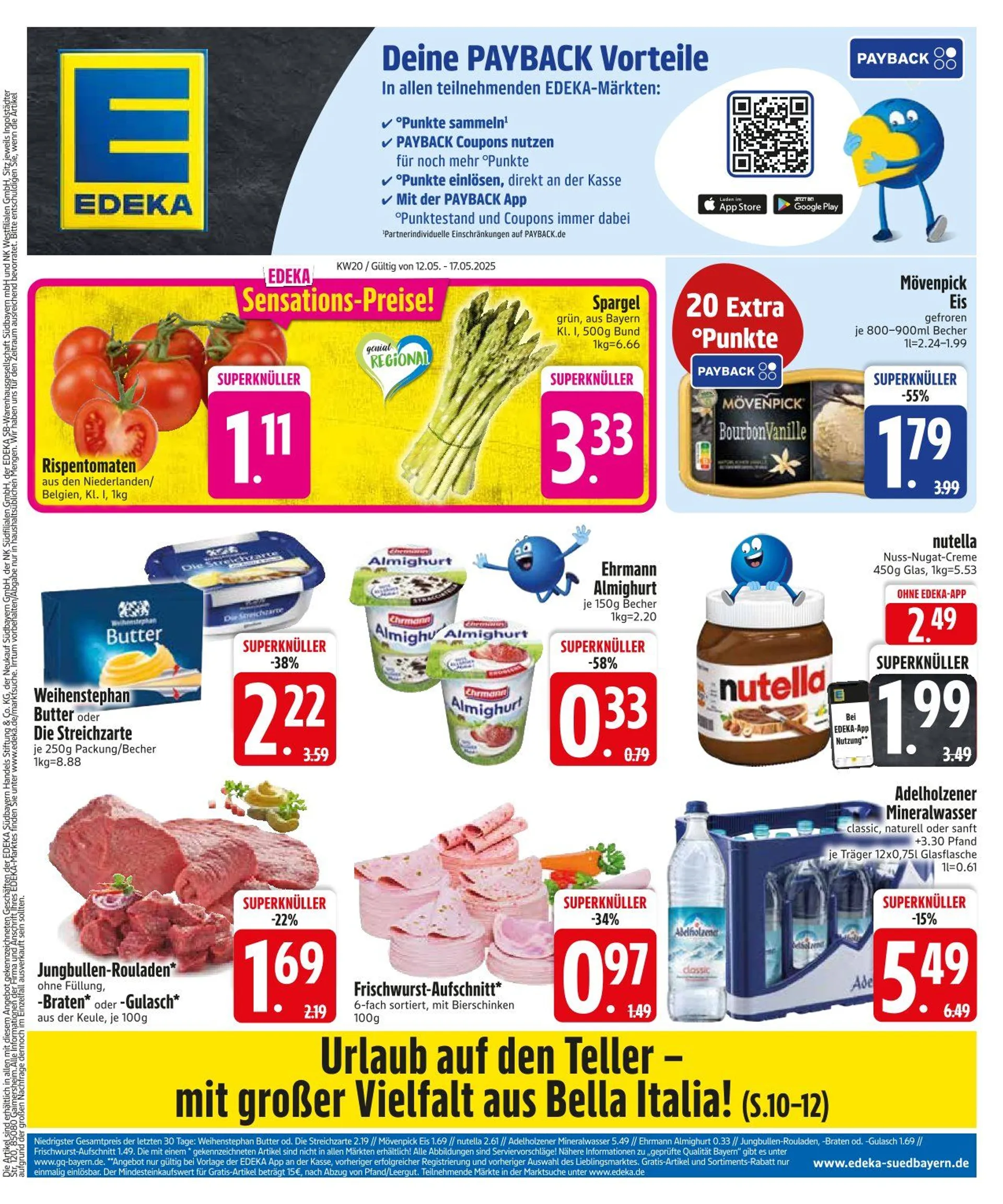 Edeka Prospekt von 12. Mai bis 17. Mai 2025 - Prospekt seite 