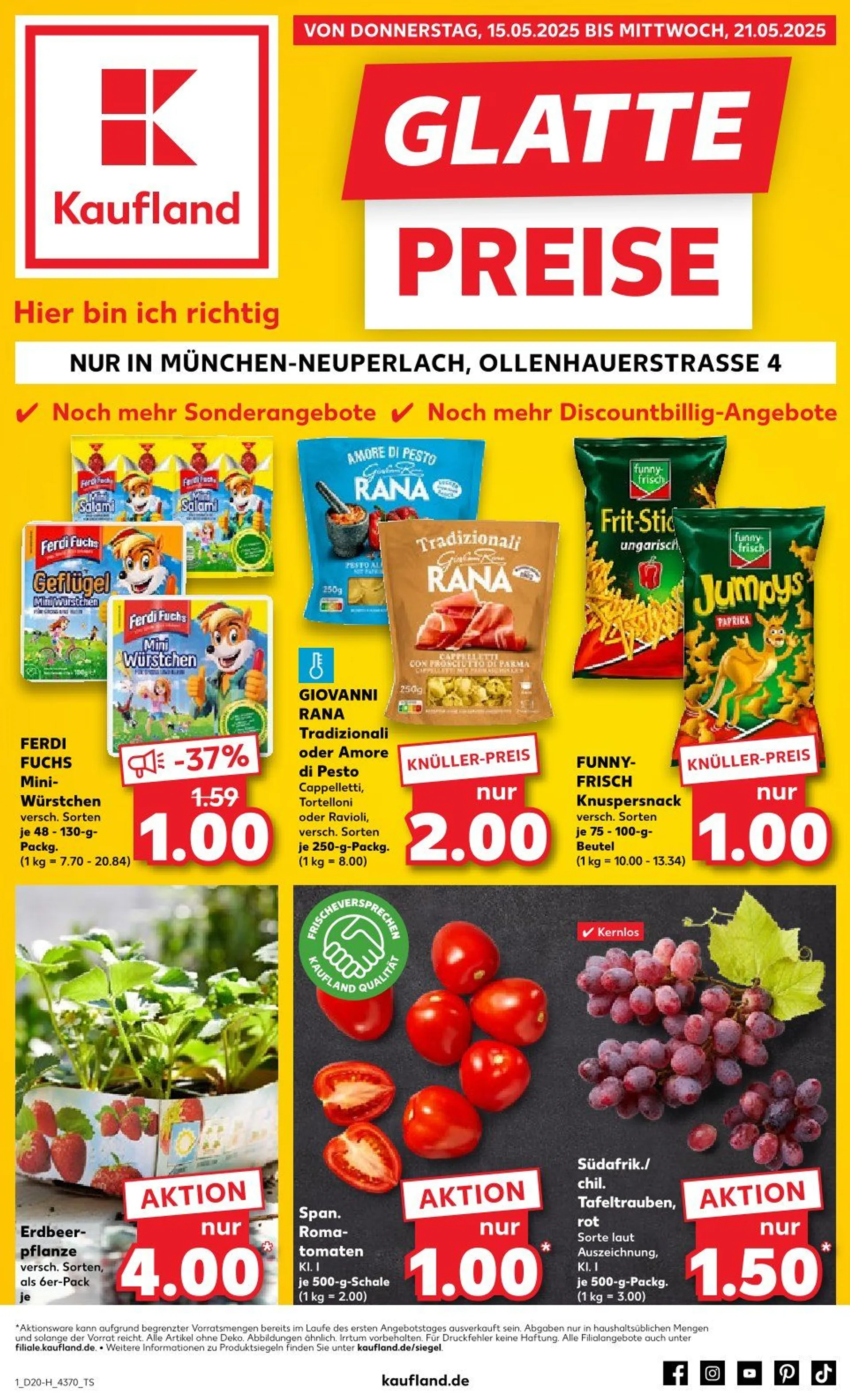 Kaufland Prospekt von 15. Mai bis 21. Mai 2025 - Prospekt seite 