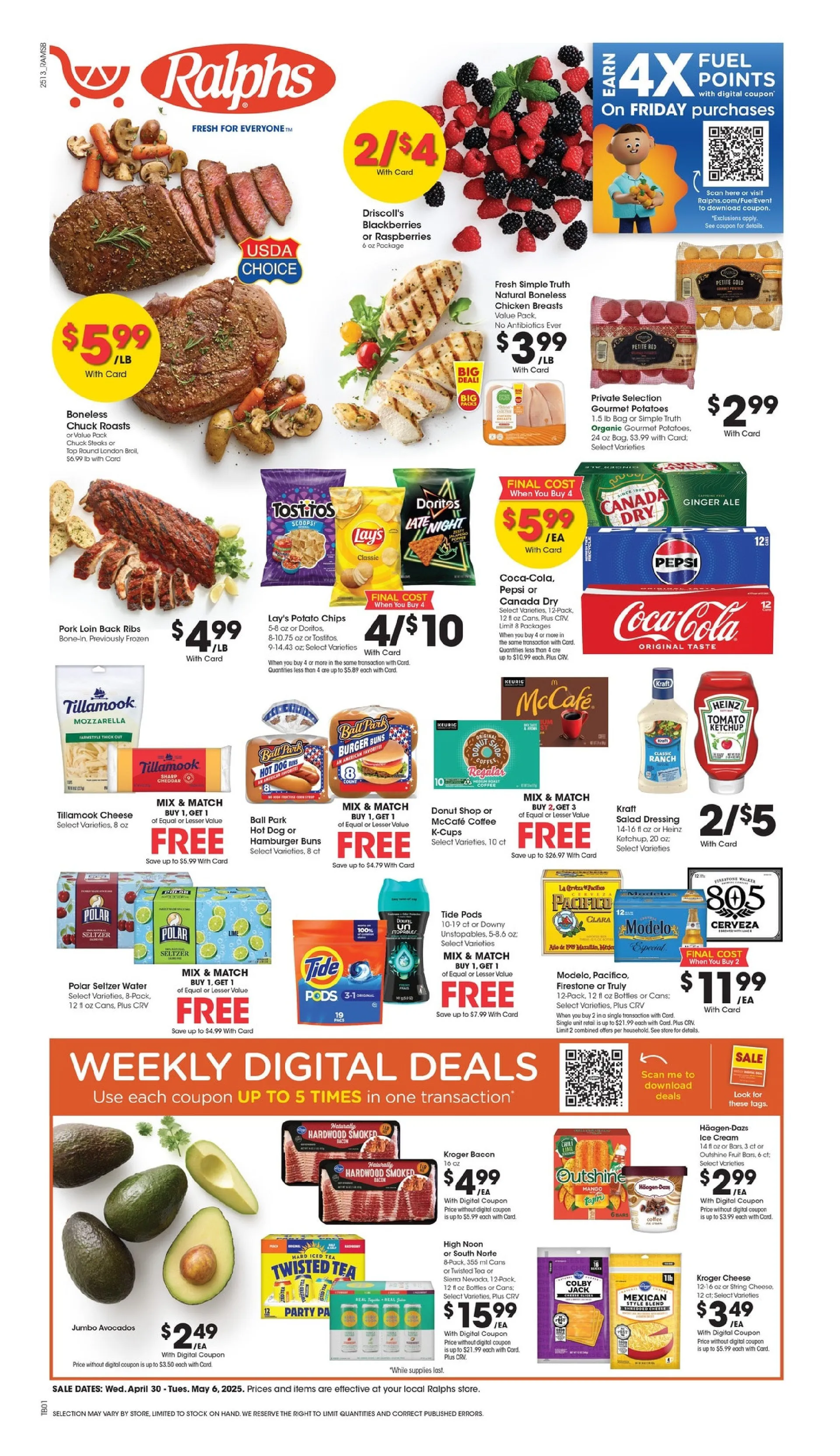 Weekly ad Ralphs Deals from April 30 to May 6 2025 - Page 