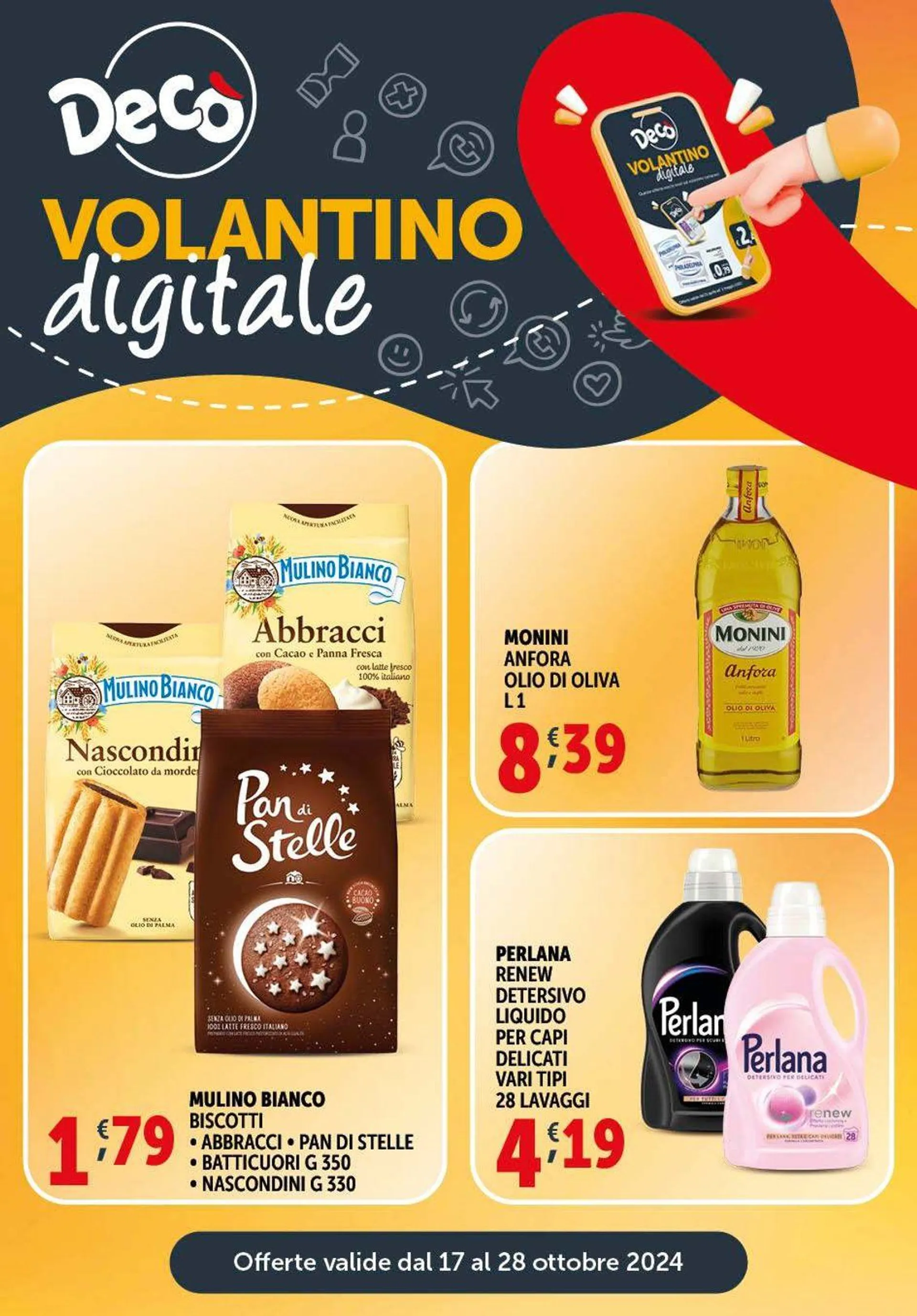 Deco Supermercati Brochure Offerte da 17 ottobre a 28 ottobre di 2024 - Pagina del volantino 