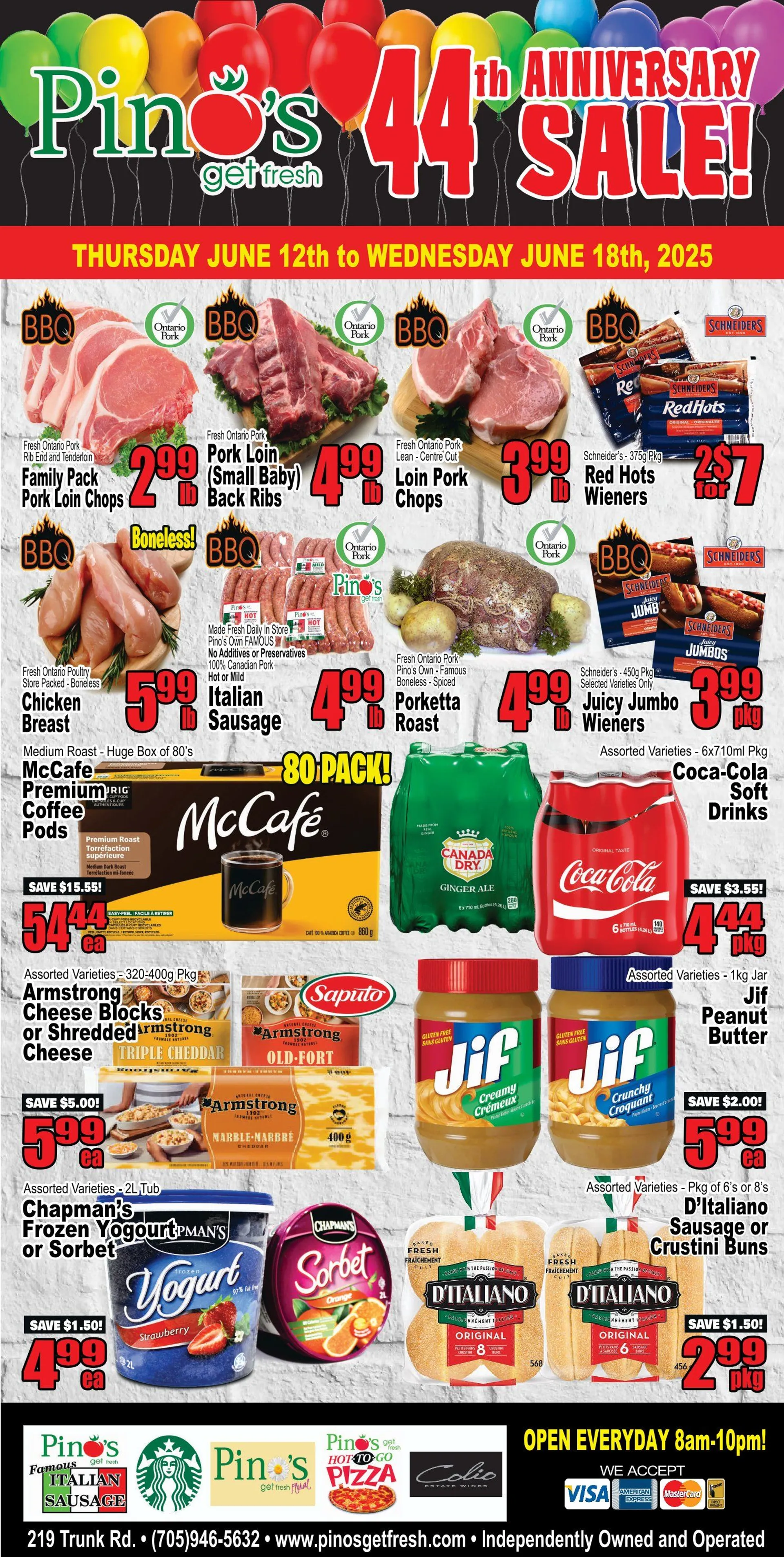Pino's flyers from June 12 to June 18 2025 - flyer page 1