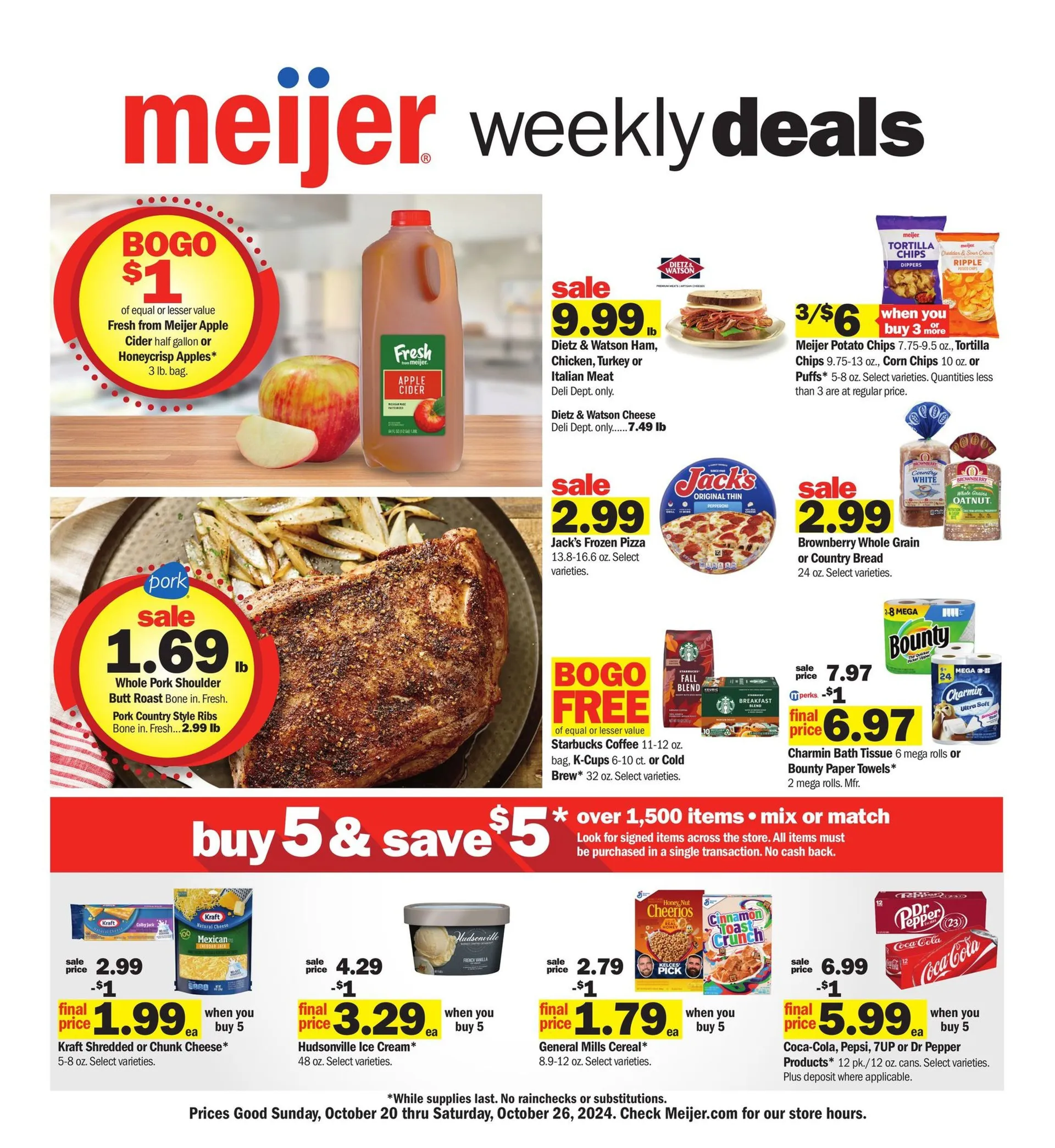 Weekly ad Meijer Weekly Ad from October 20 to October 26 2024 - Page 