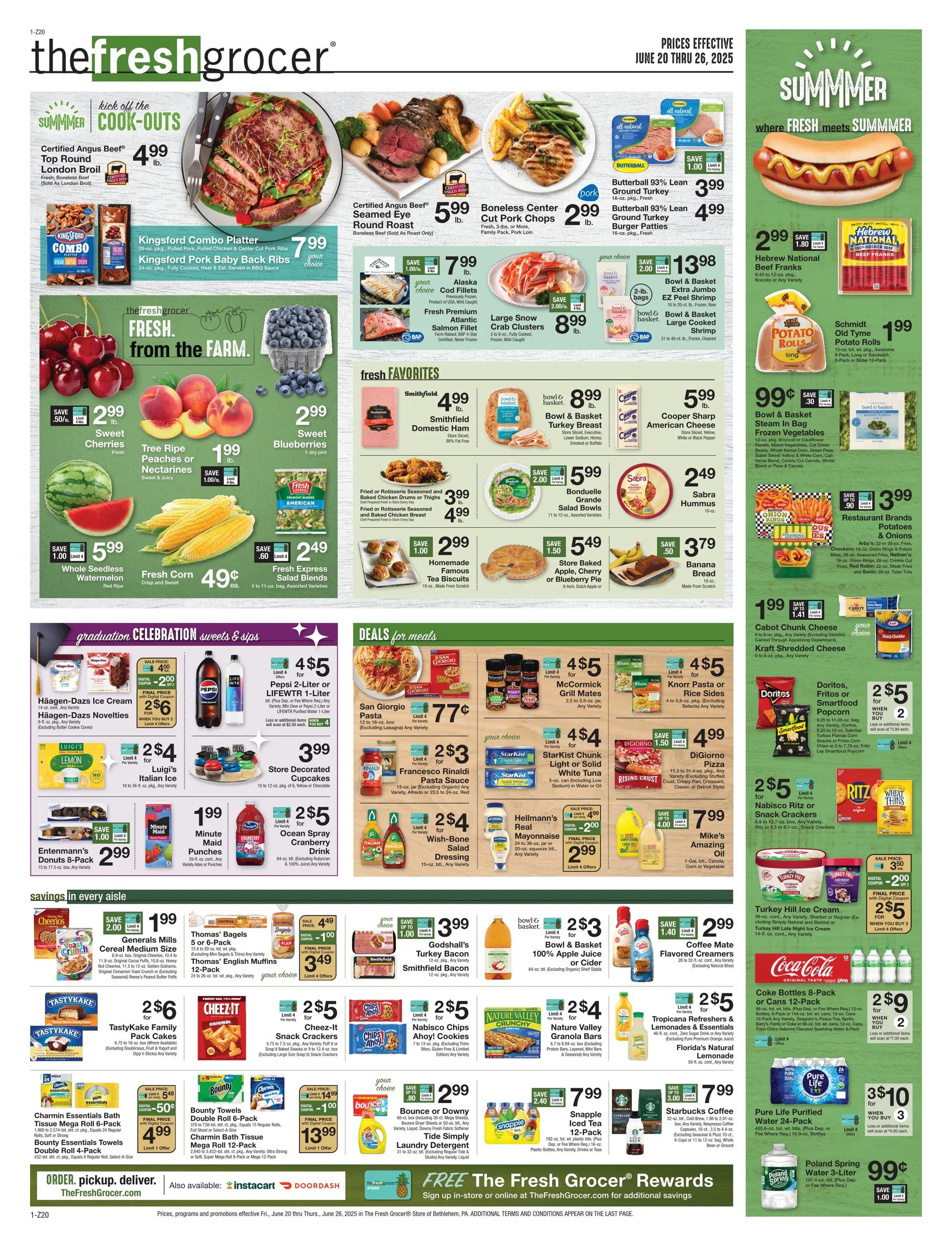 Weekly ad Gerrity's Supermarkets Deals from June 20 to June 26 2025 - Page 1