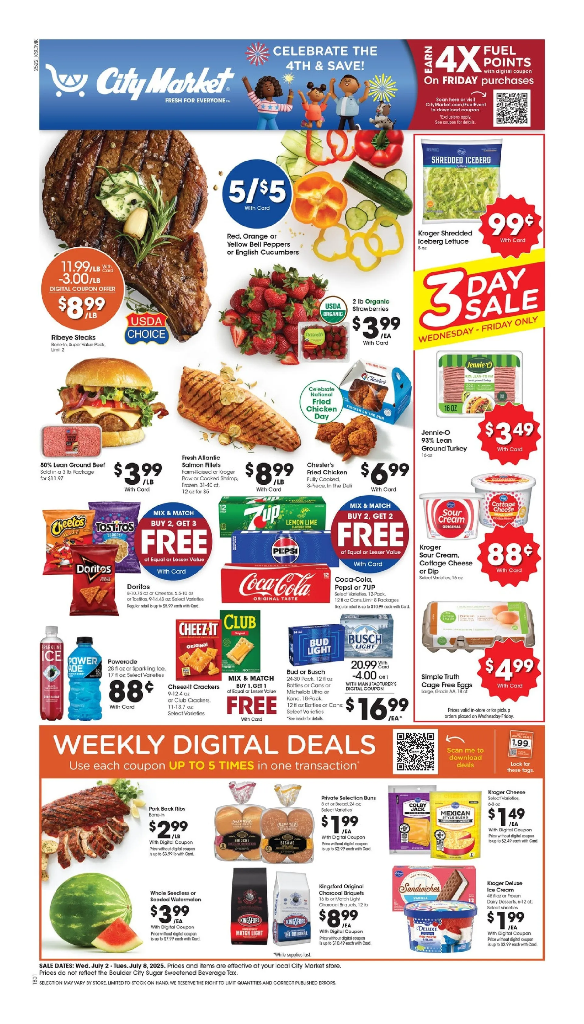 Weekly ad City Market Sales from July 2 to July 8 2025 - Page 1