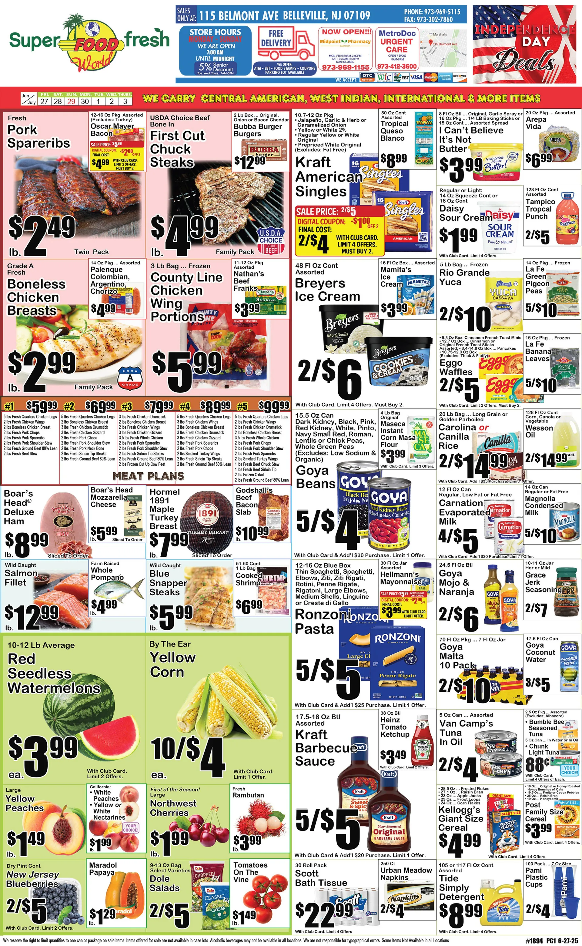 Weekly ad  SuperFresh weekly ads from June 27 to July 3 2025 - Page 1