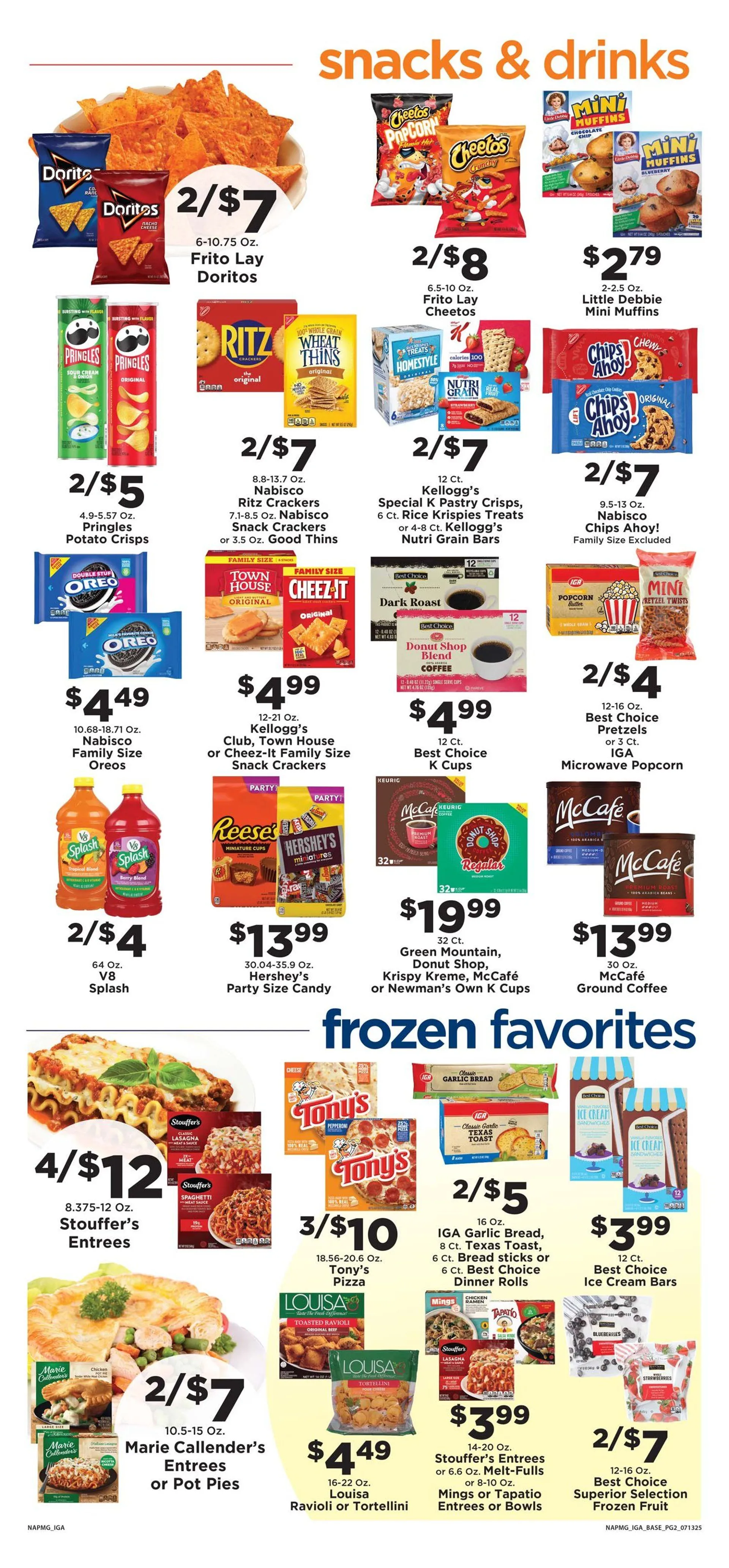 Weekly ad IGA Sales from July 14 to July 20 2025 - Page 1