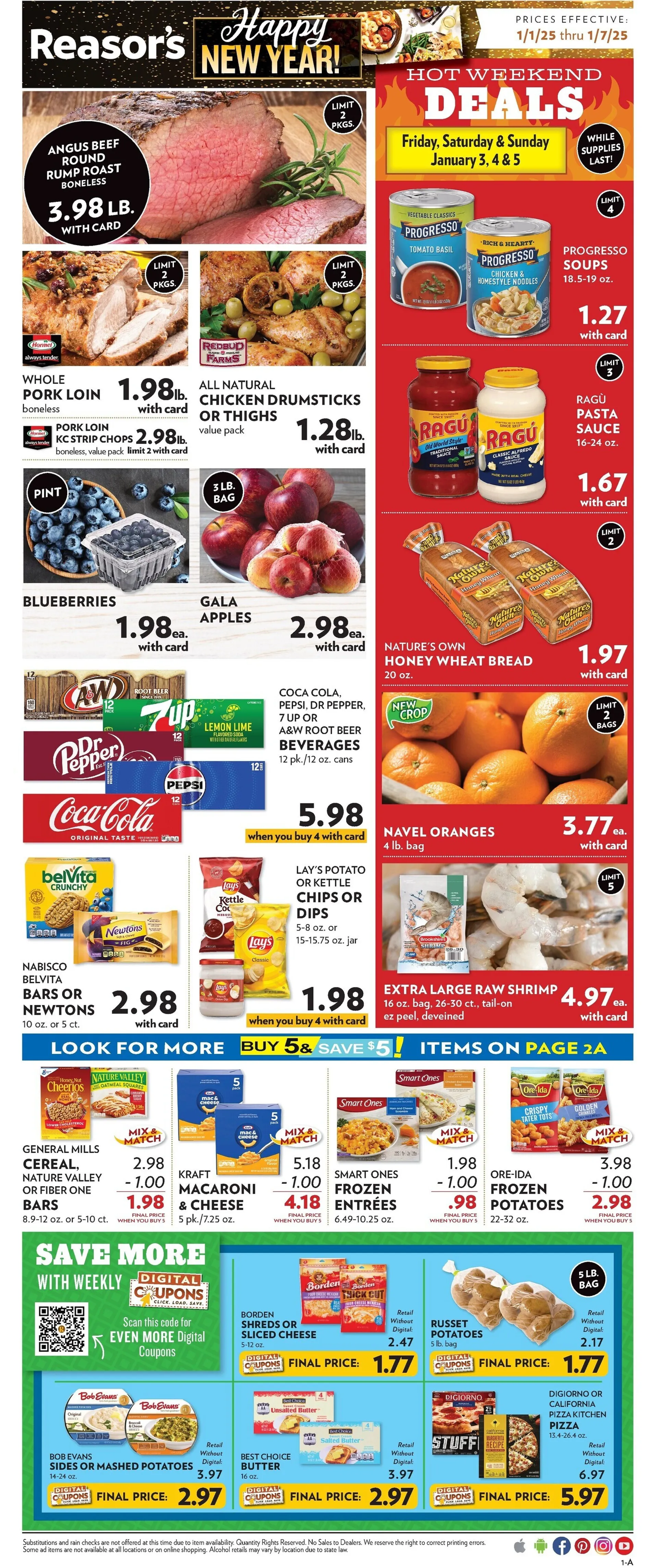 Weekly ad Reasor's Deals from January 2 to January 7 2025 - Page 